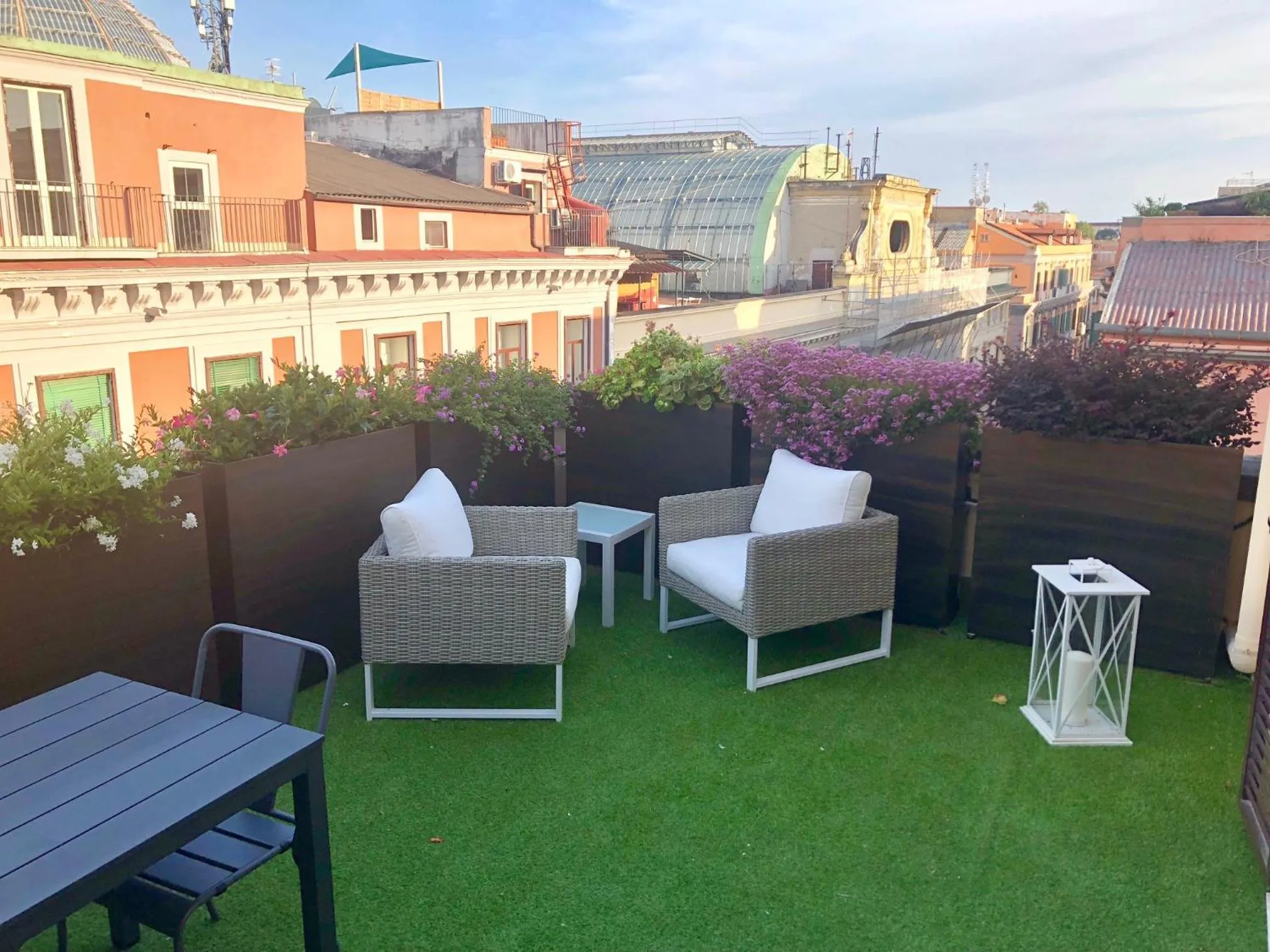 Balcony/Terrace in Dimora Augusteo
