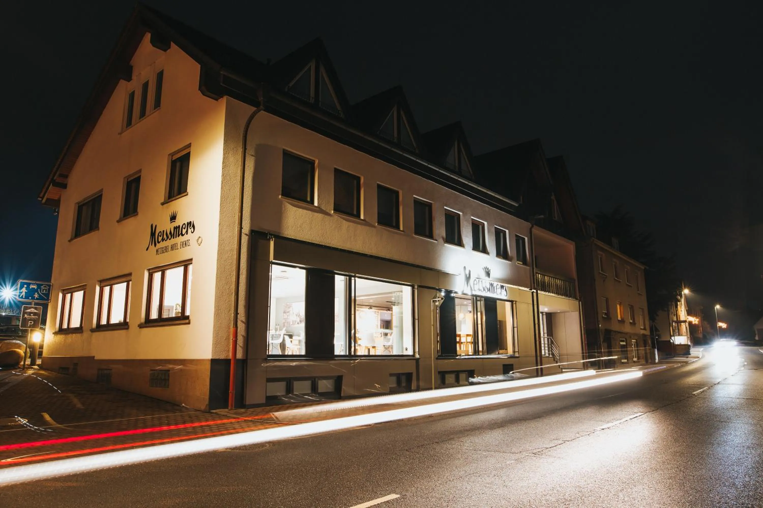 Facade/entrance in Meissmers Hotel