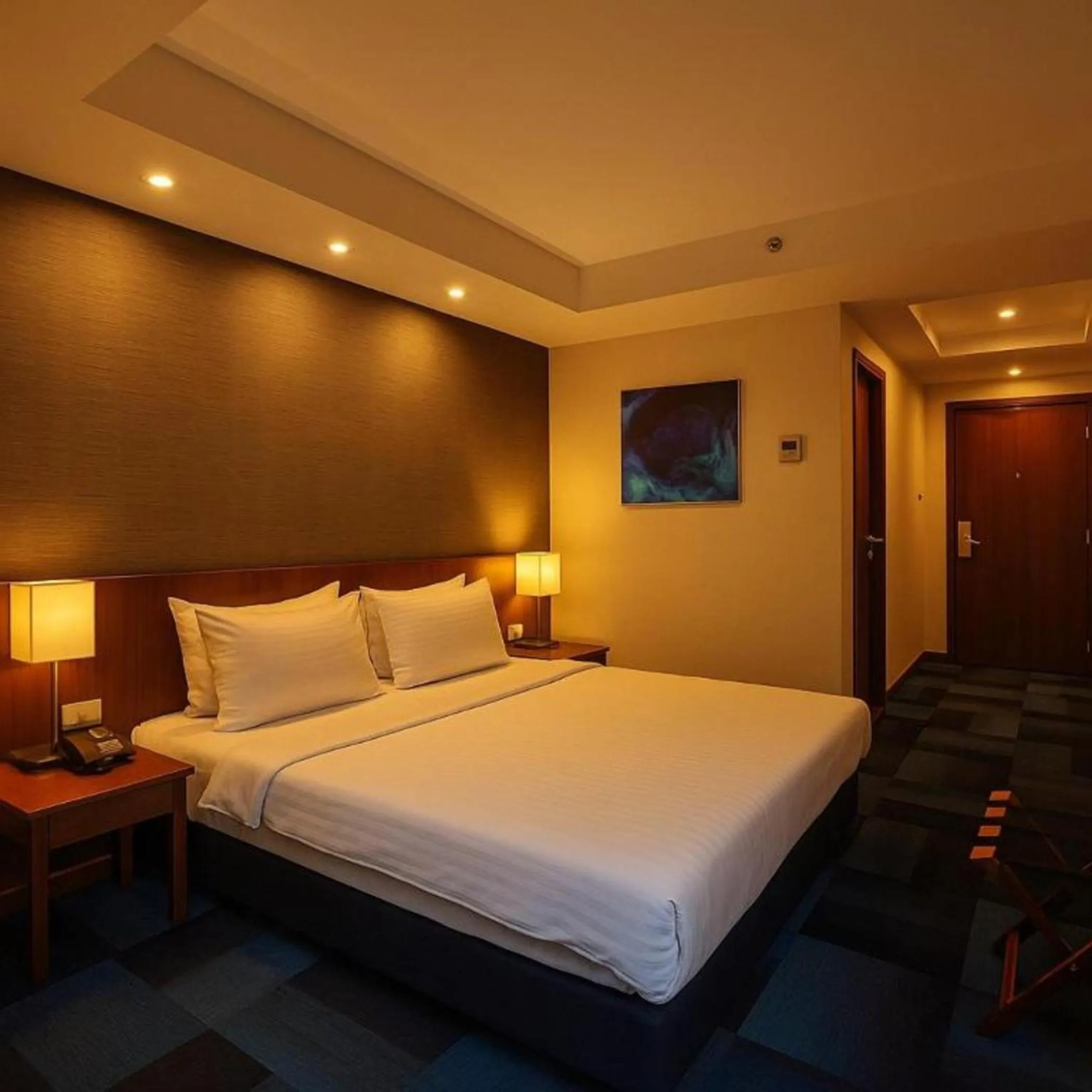 Photo of the whole room, Bed in Taxim Express Bosphorus Hotel