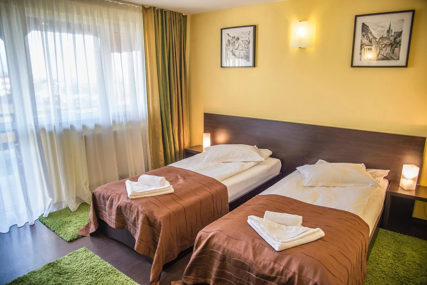 Bed in Pensiunea Carmen - Bikers Friendly Nest