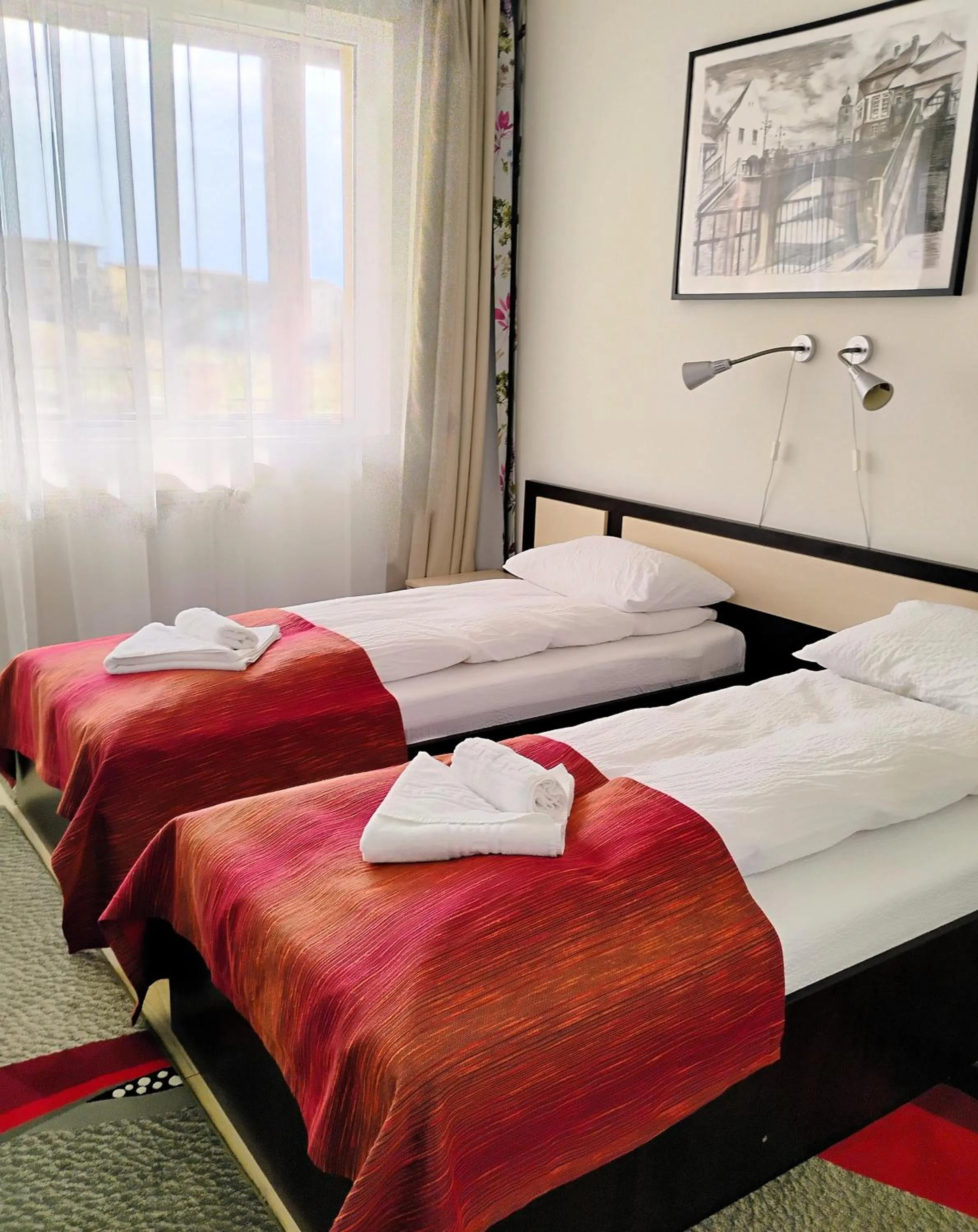 Bed in Pensiunea Carmen - Bikers Friendly Nest