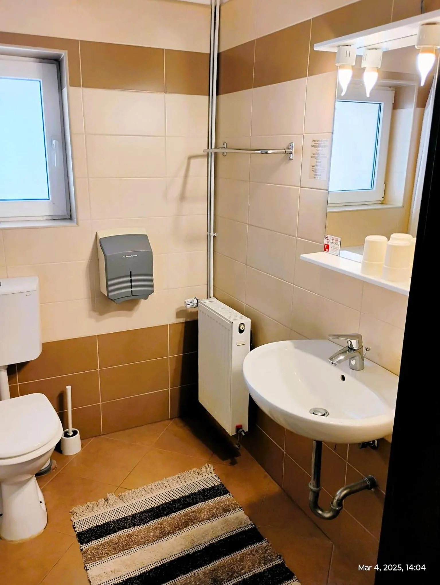 Toilet in Pensiunea Carmen - Bikers Friendly Nest