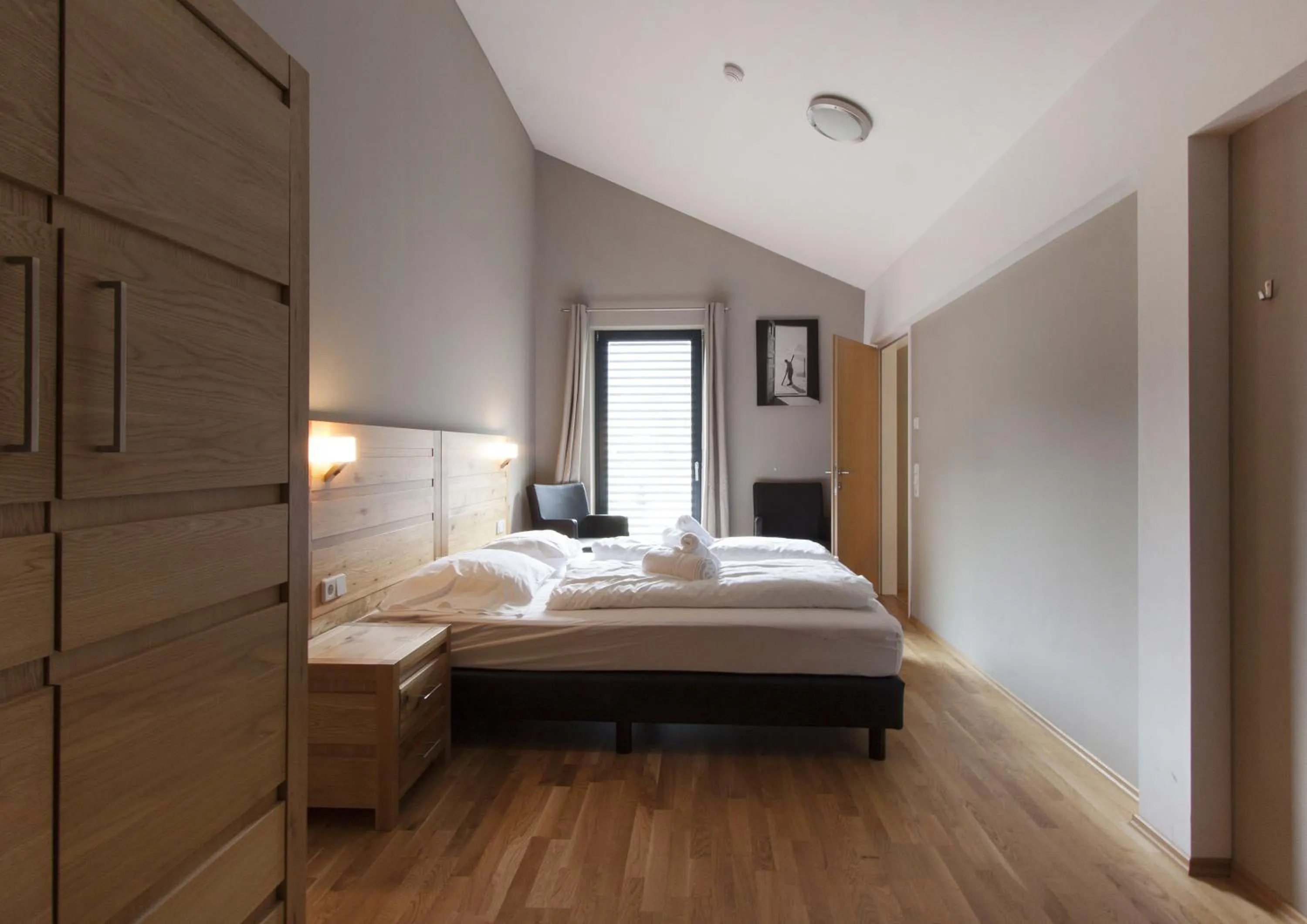 Bedroom, Bed in Appart Laijola