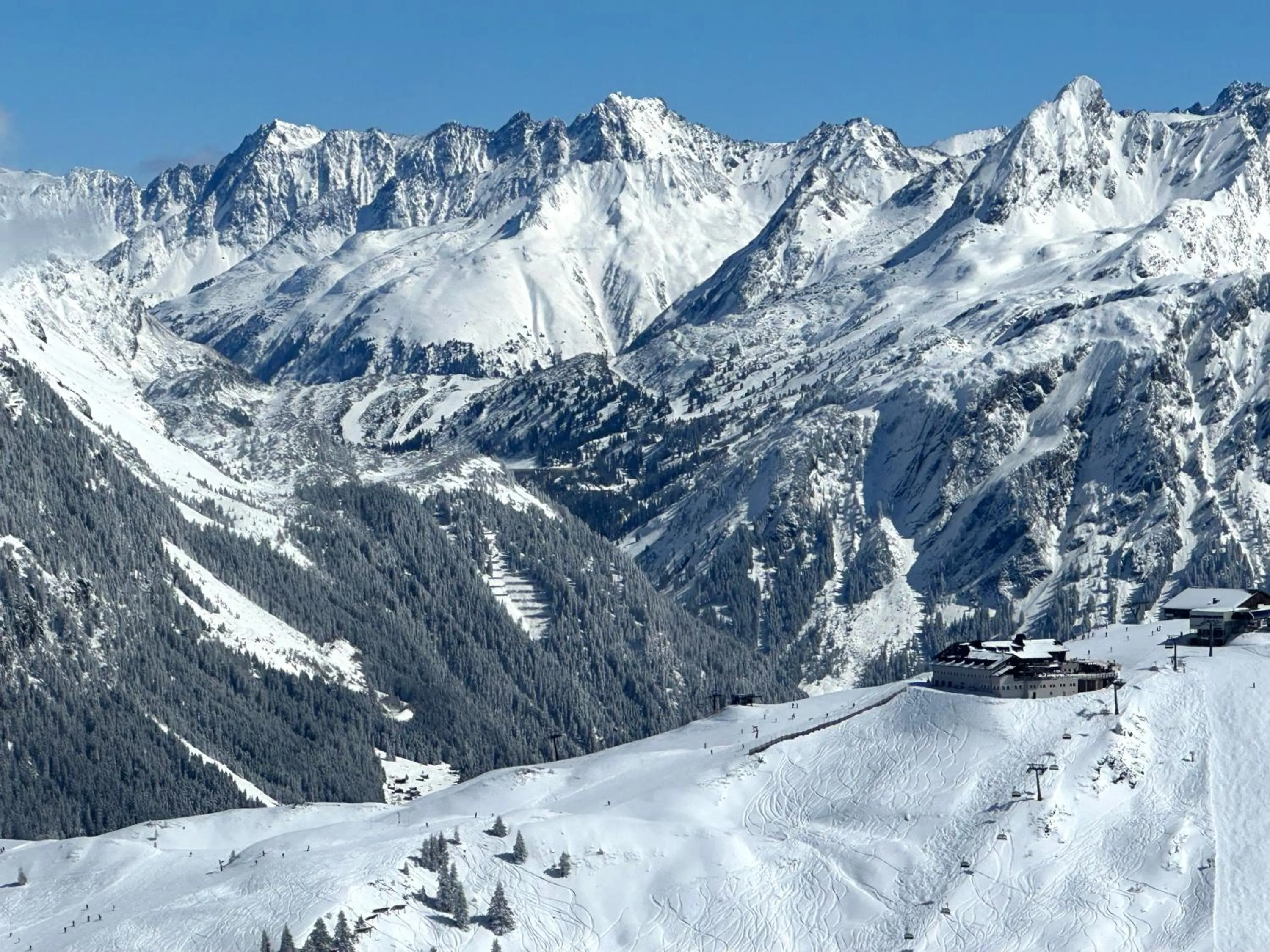 Skiing in Appart Laijola