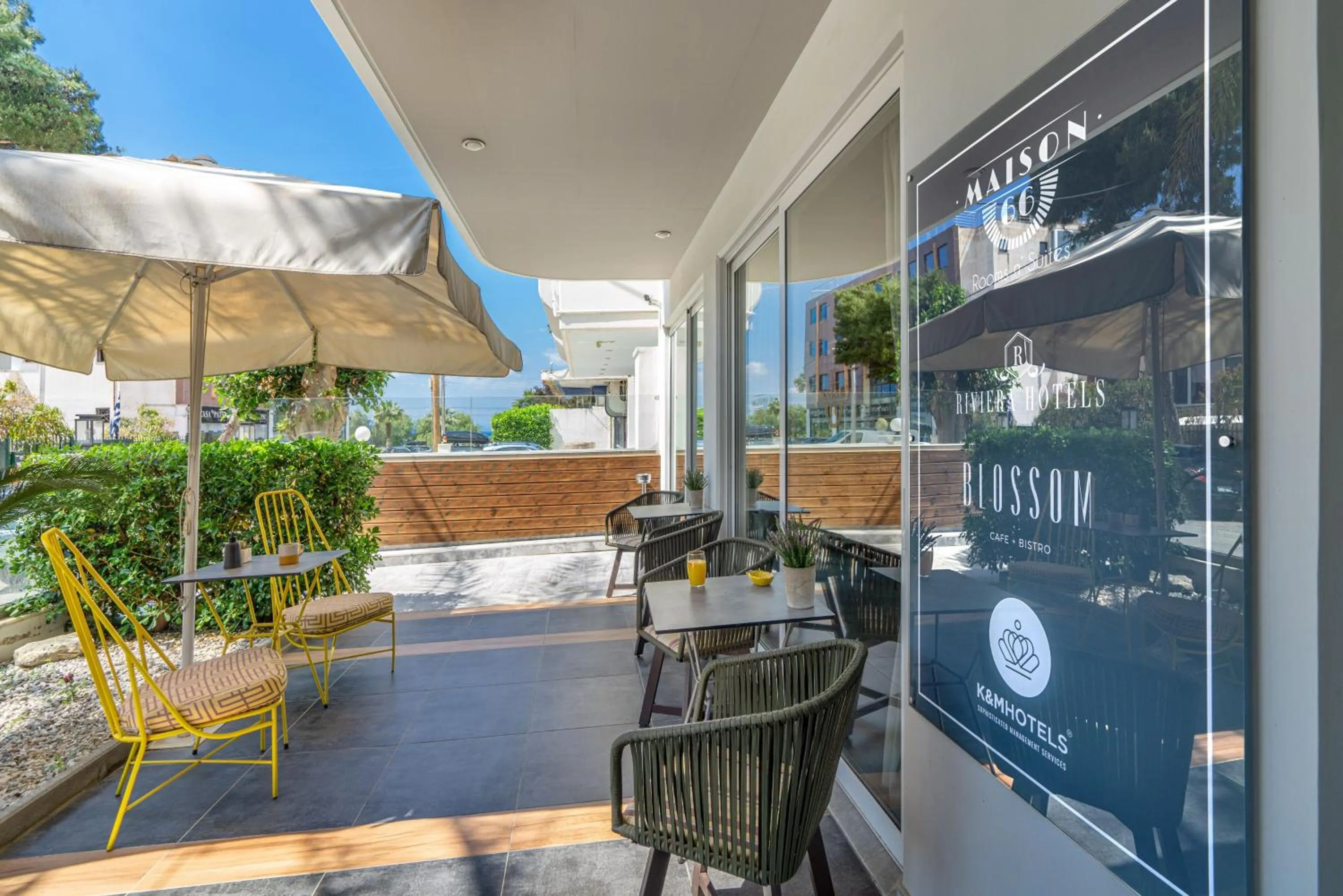 Patio in Maison 66, Riviera Hotels