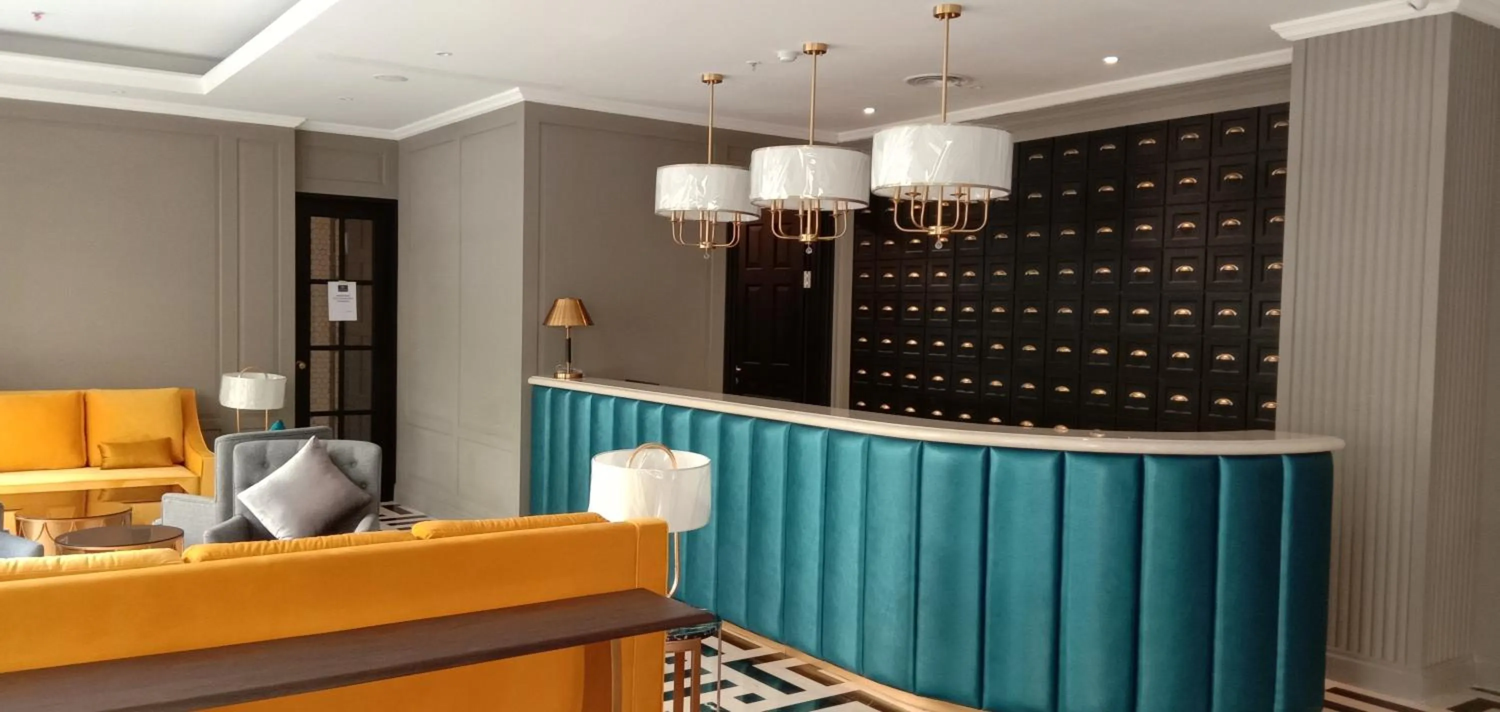 Lobby or reception in Hotel Shalva Jakarta