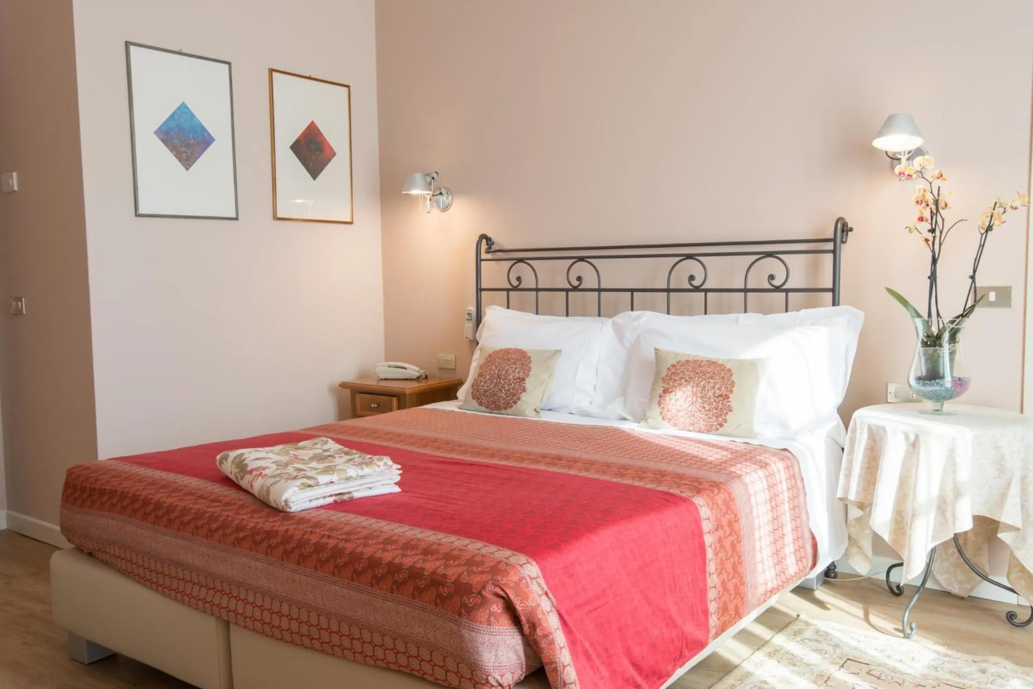 Bedroom, Bed in Hotel Antica Stallera