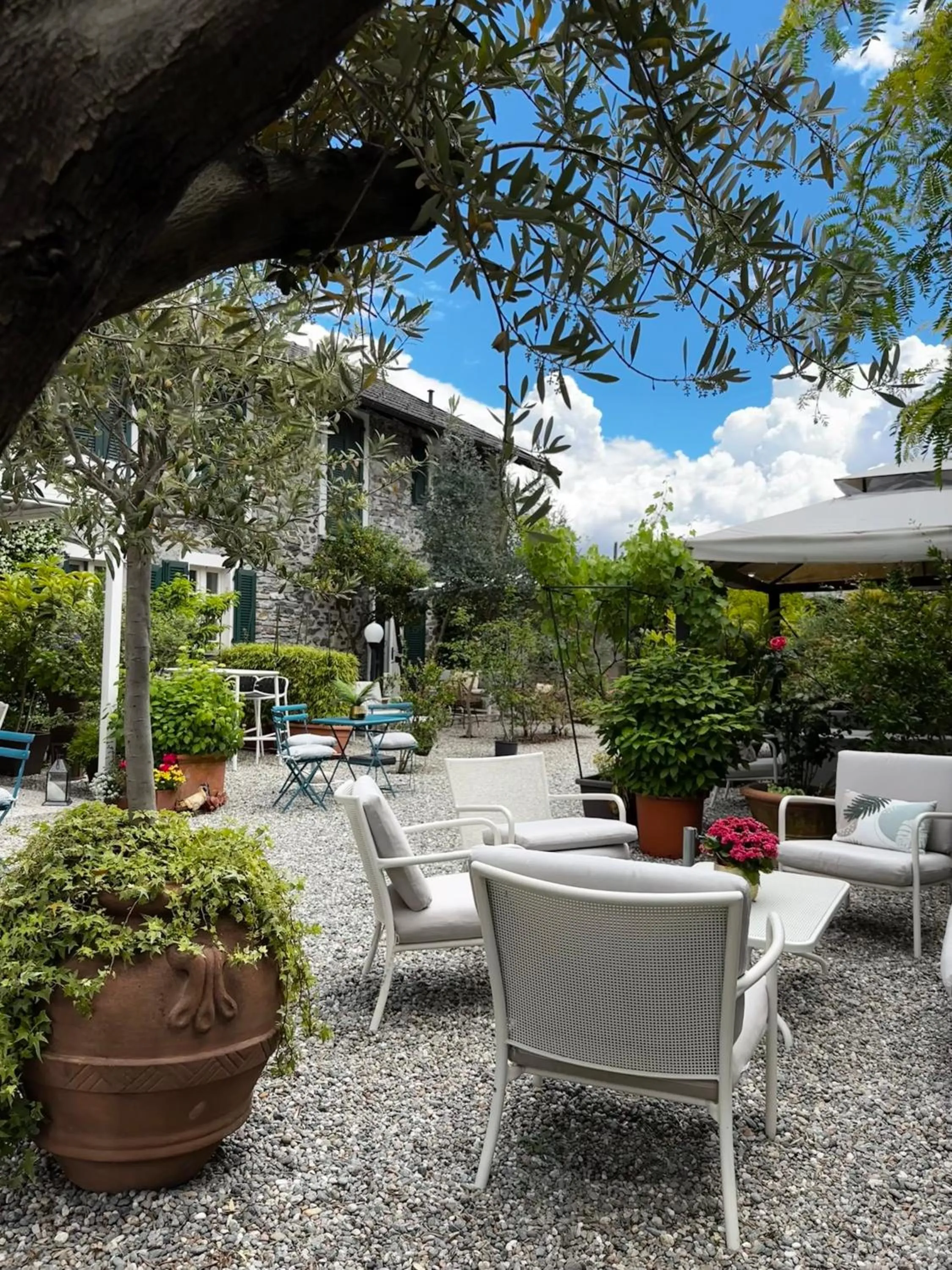 Garden in Hotel Antica Stallera