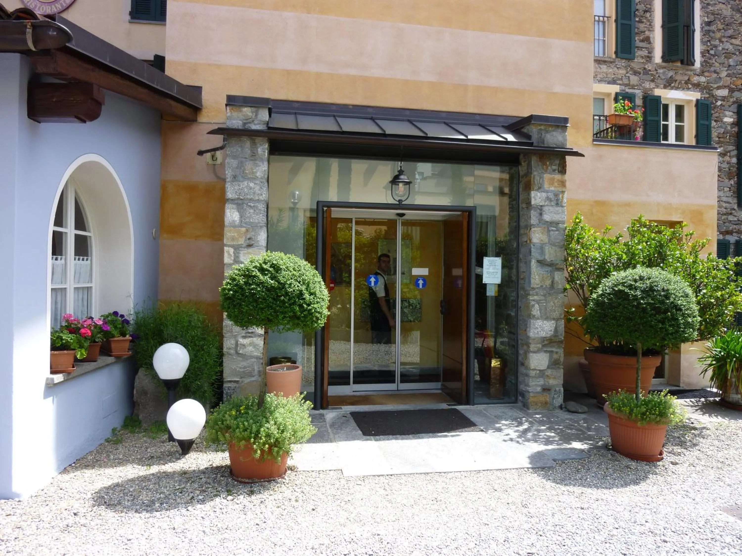 Facade/entrance in Hotel Antica Stallera