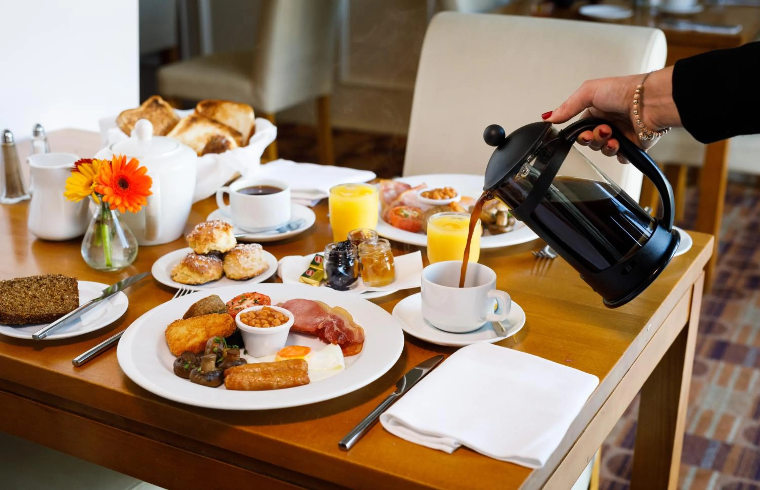 Breakfast in Ocean Sands Hotel & Spa