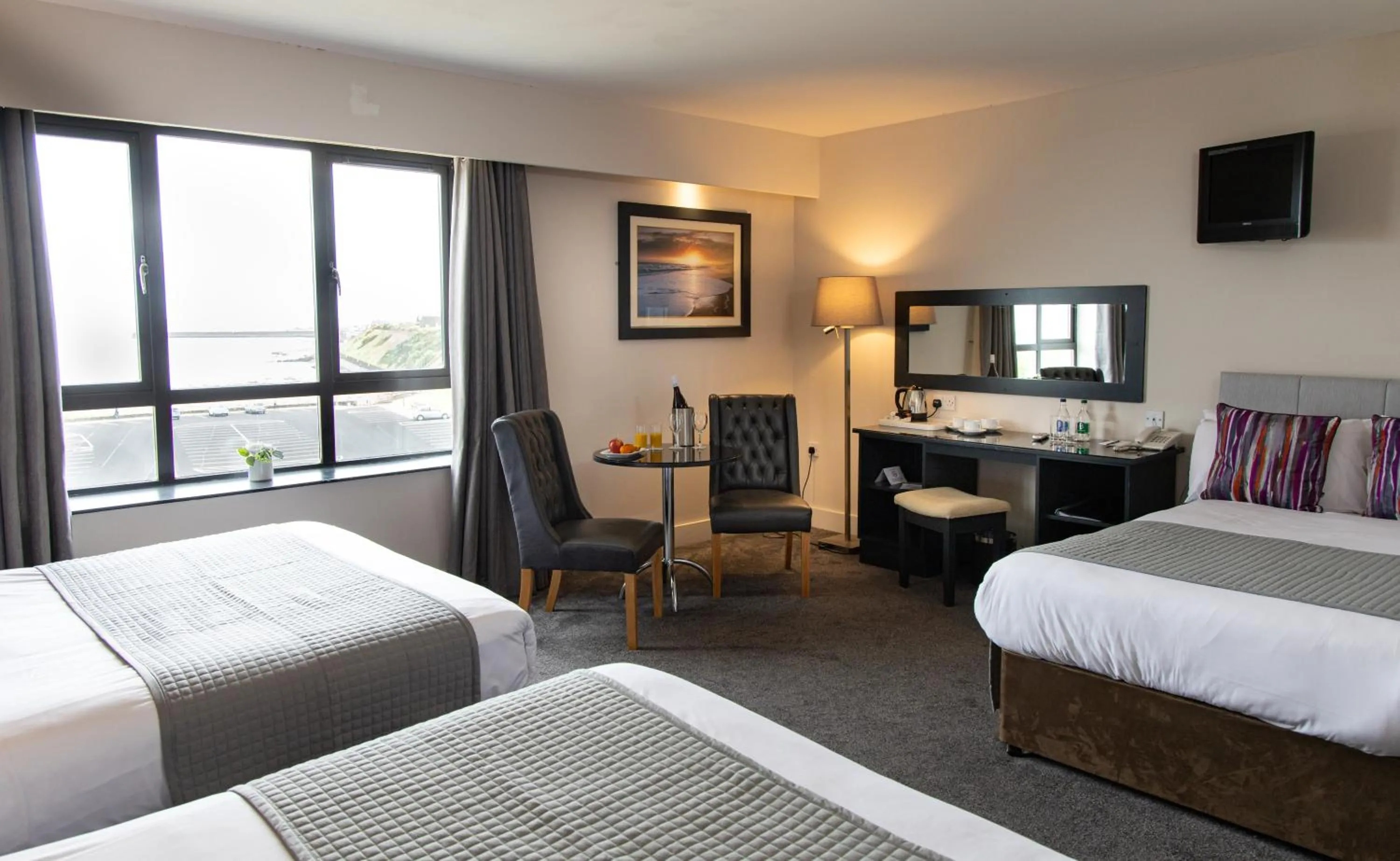 Photo of the whole room, Bed in Ocean Sands Hotel & Spa