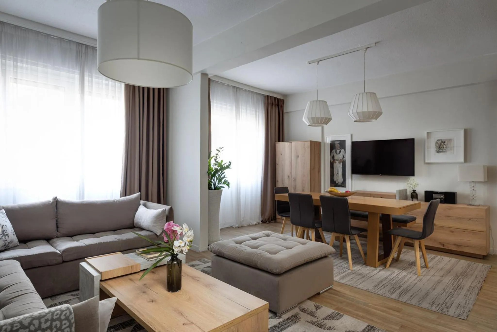 Living room in Syntagma Spotlight Residence