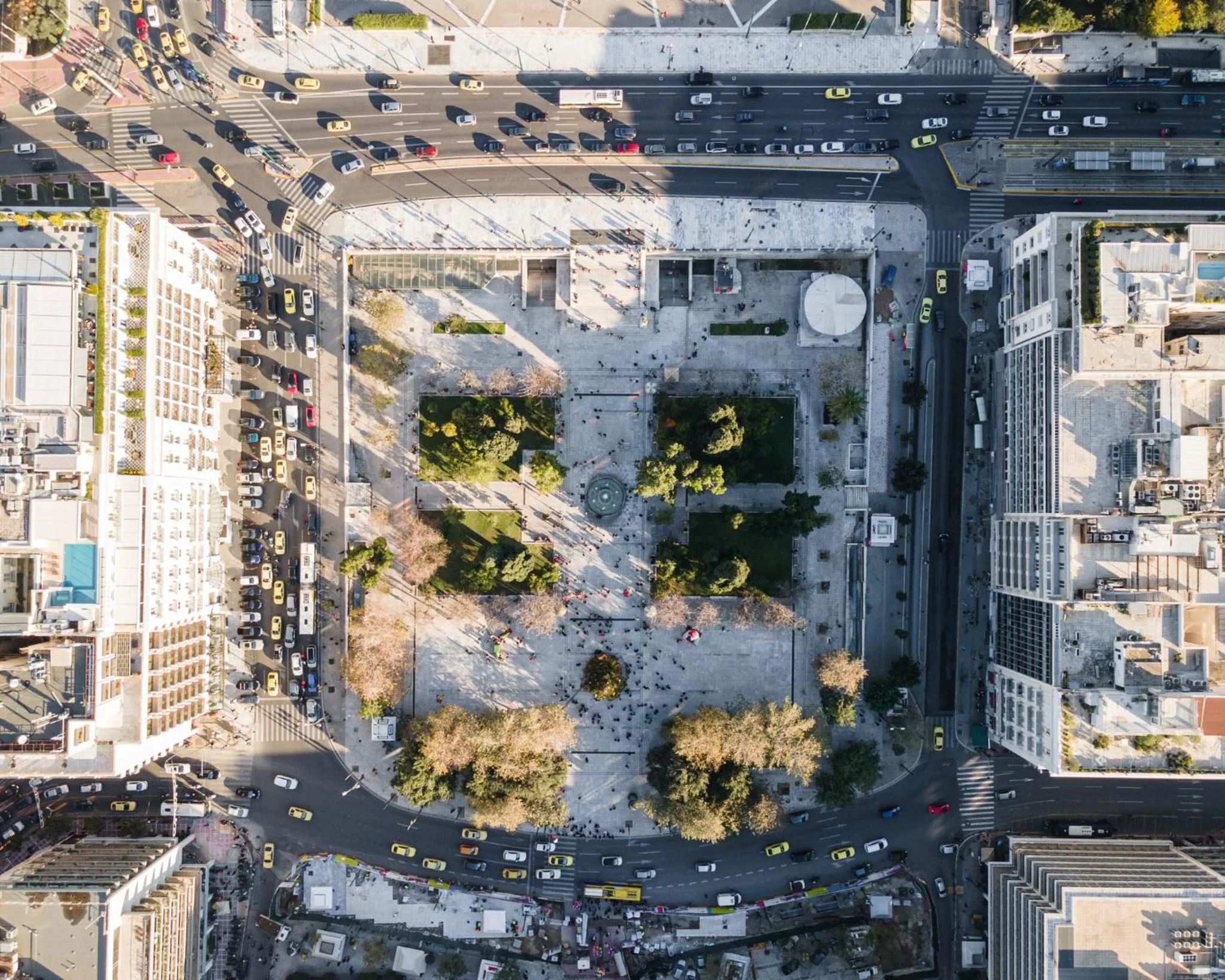 Bird's eye view in Syntagma Spotlight Residence
