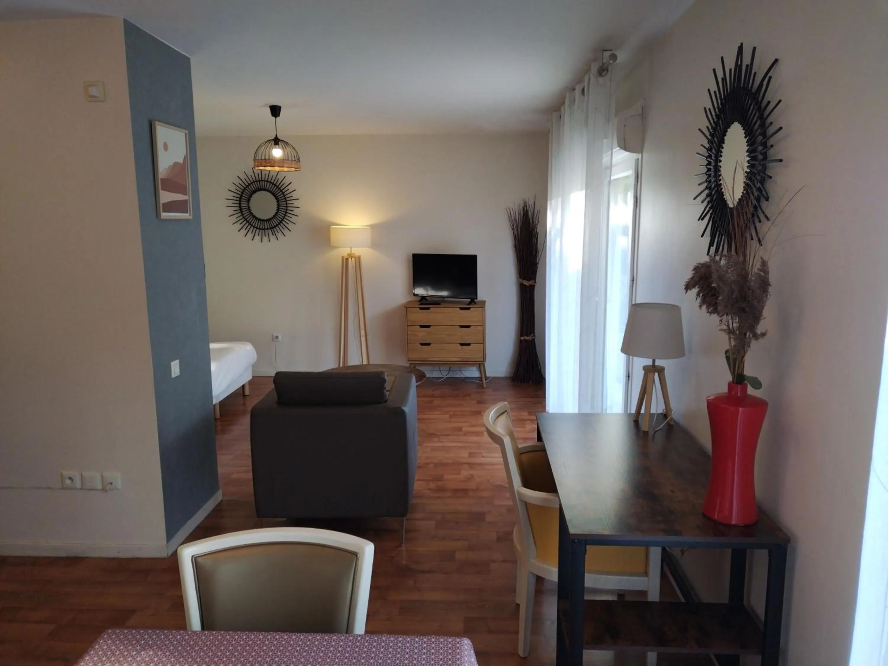 TV and multimedia in Résidence Carouge Appart Hôtel