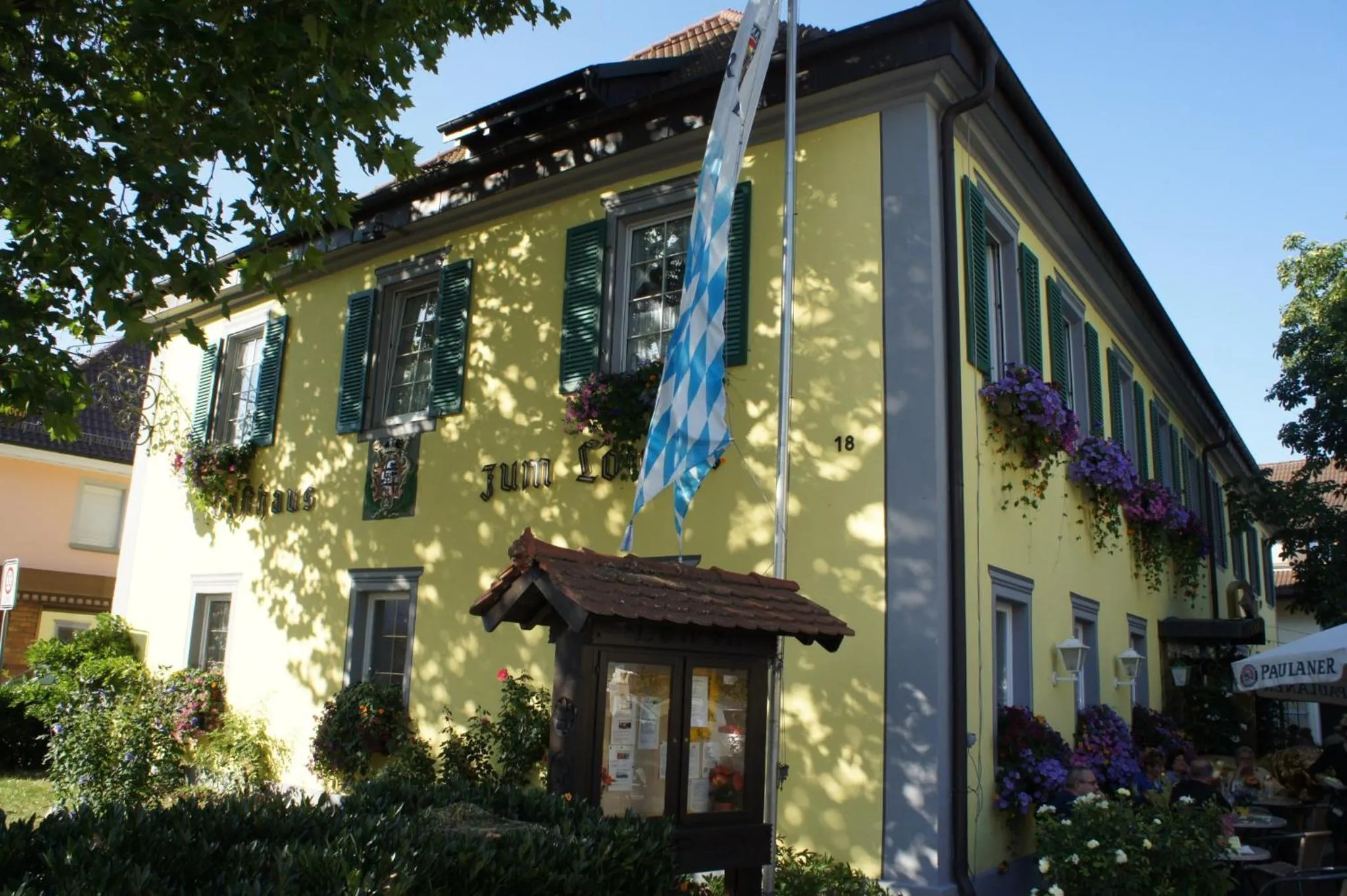 Property building in Hotel und Wirtshaus Löwen