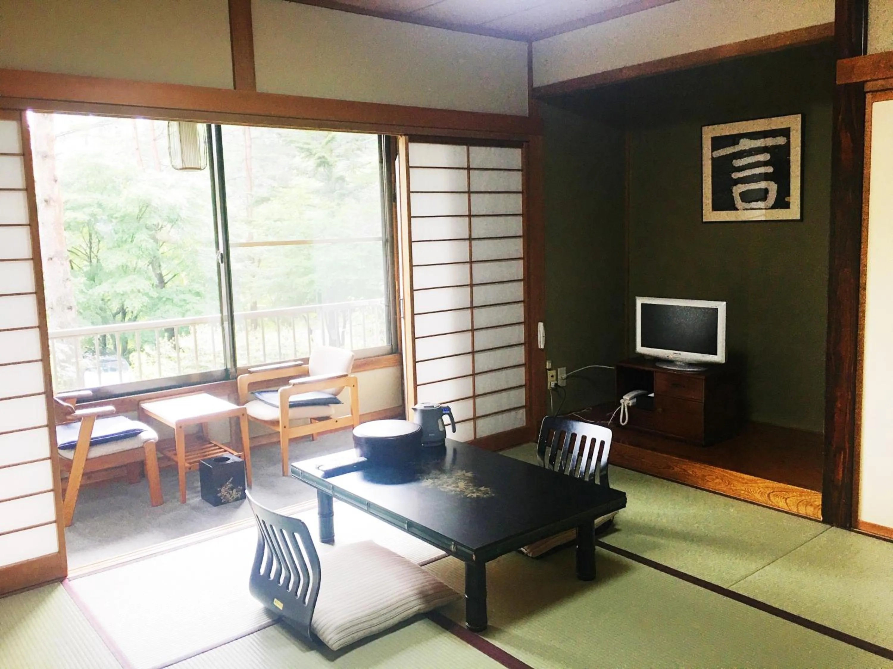 Bedroom in ELE Hotel Onsen Ryokufutei