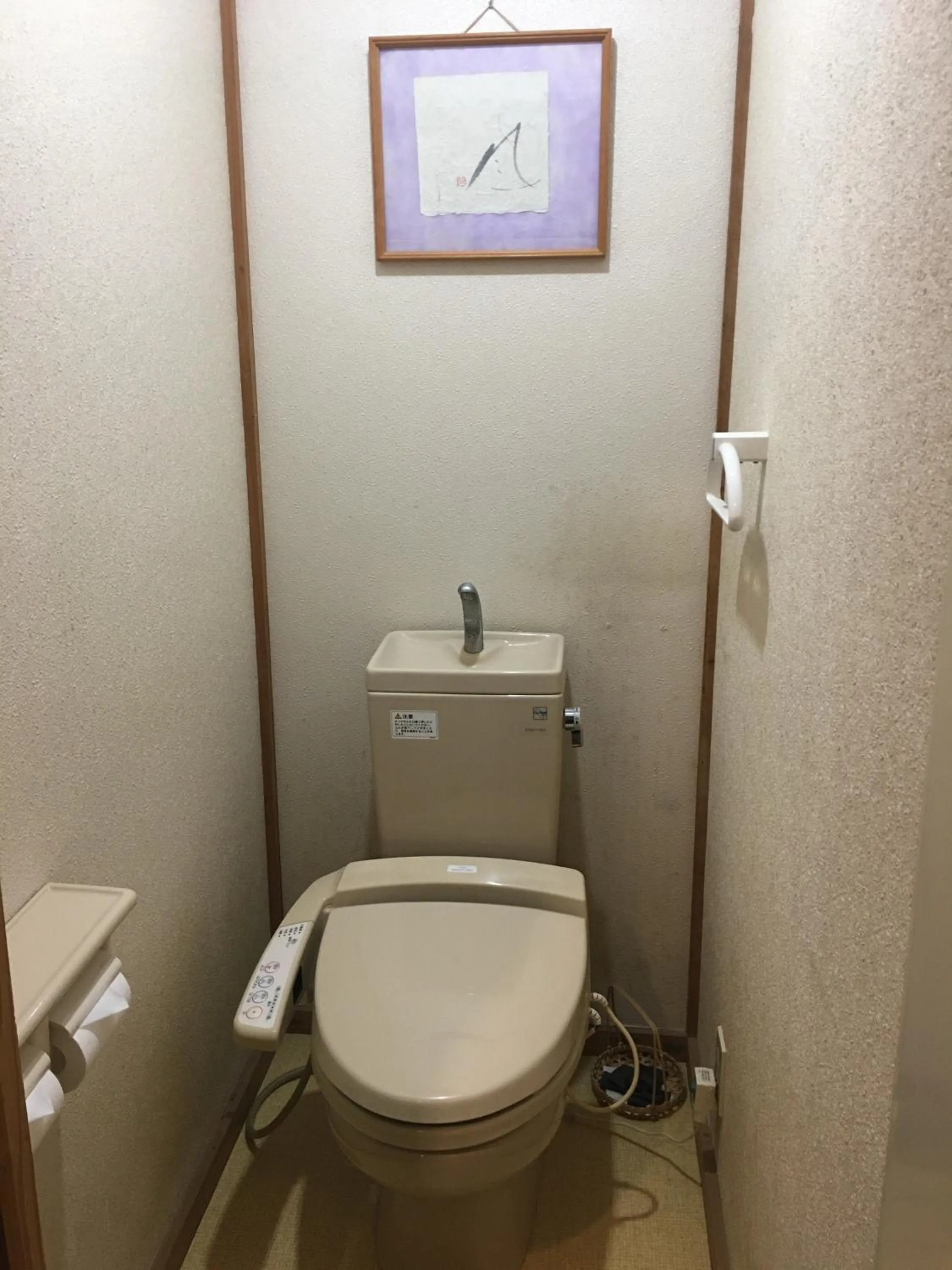 Toilet in ELE Hotel Onsen Ryokufutei