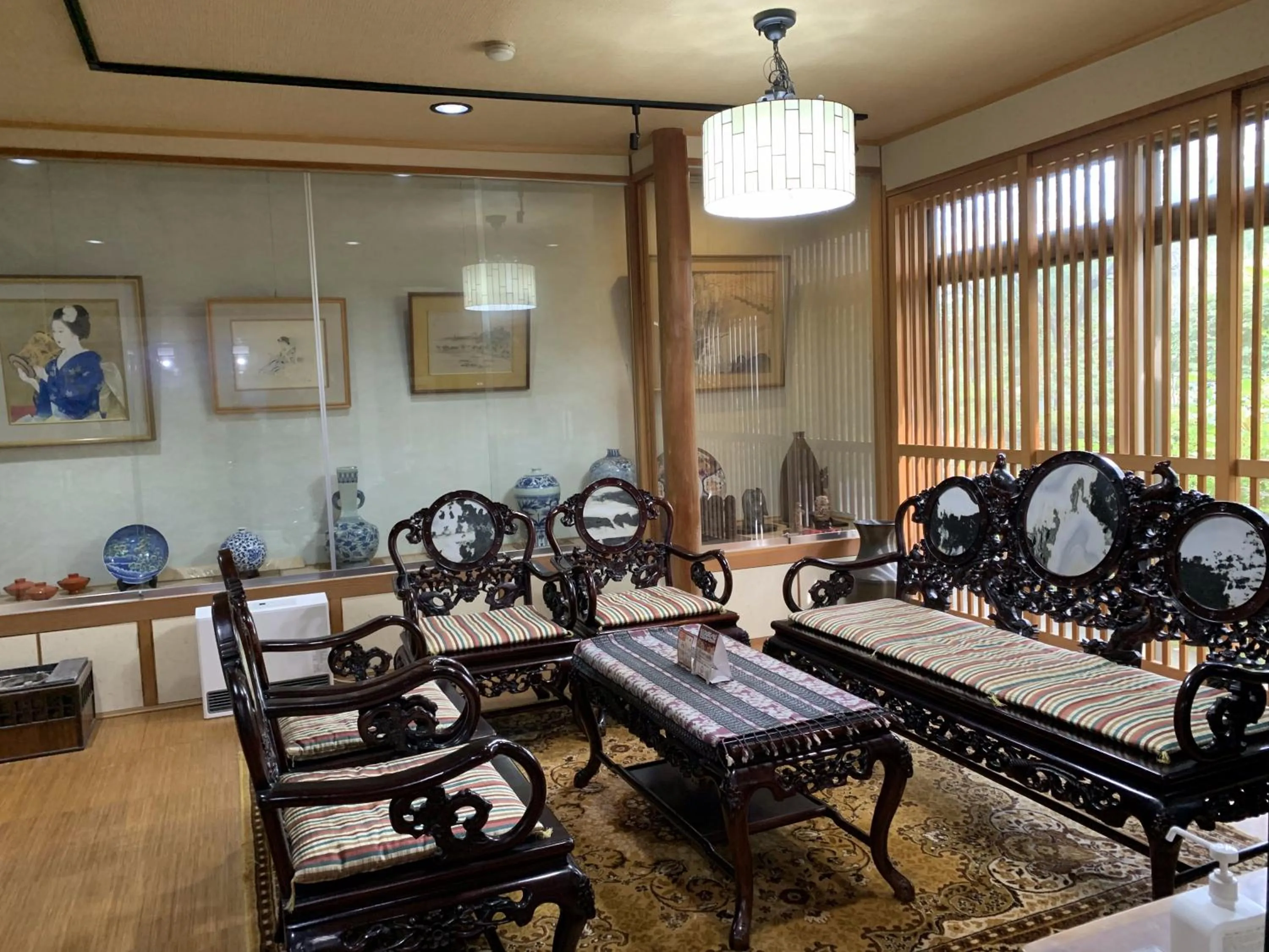 Living room in ELE Hotel Onsen Ryokufutei