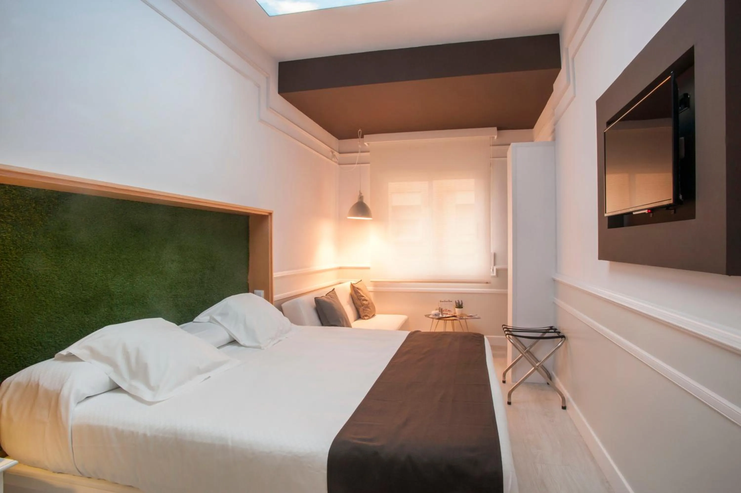 Bed in Hotel Ribes Roges