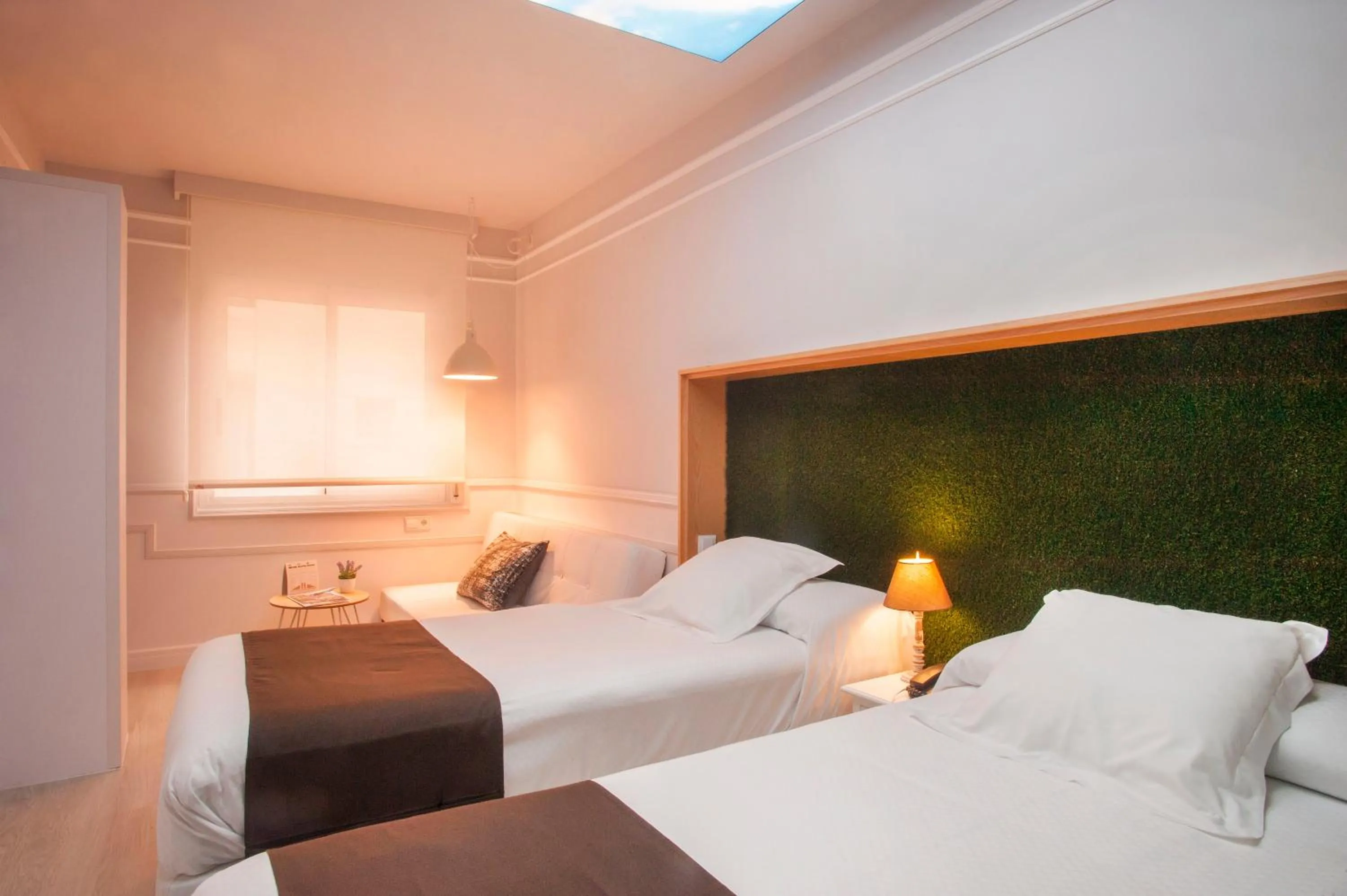 Bed in Hotel Ribes Roges