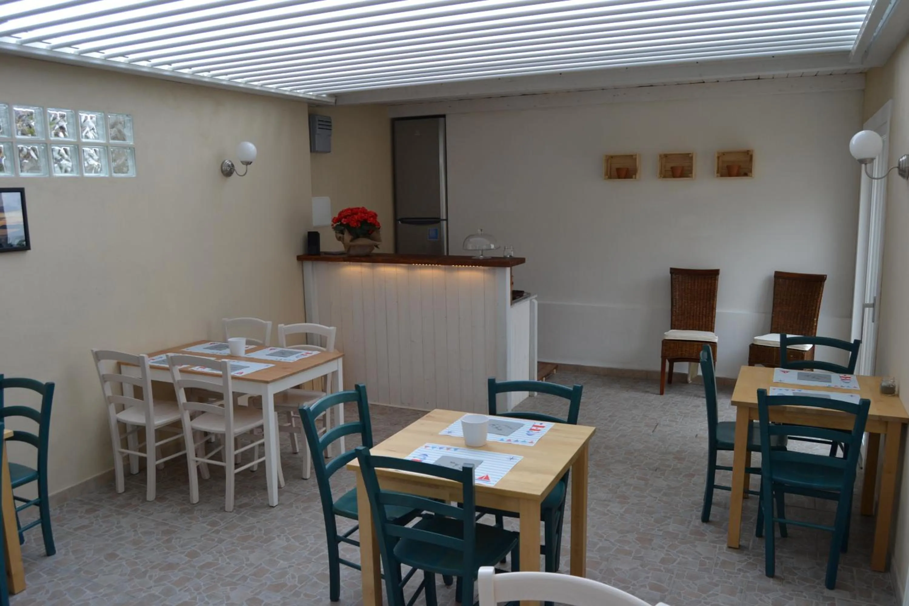 Communal lounge/ TV room in B&B Residenza Marina