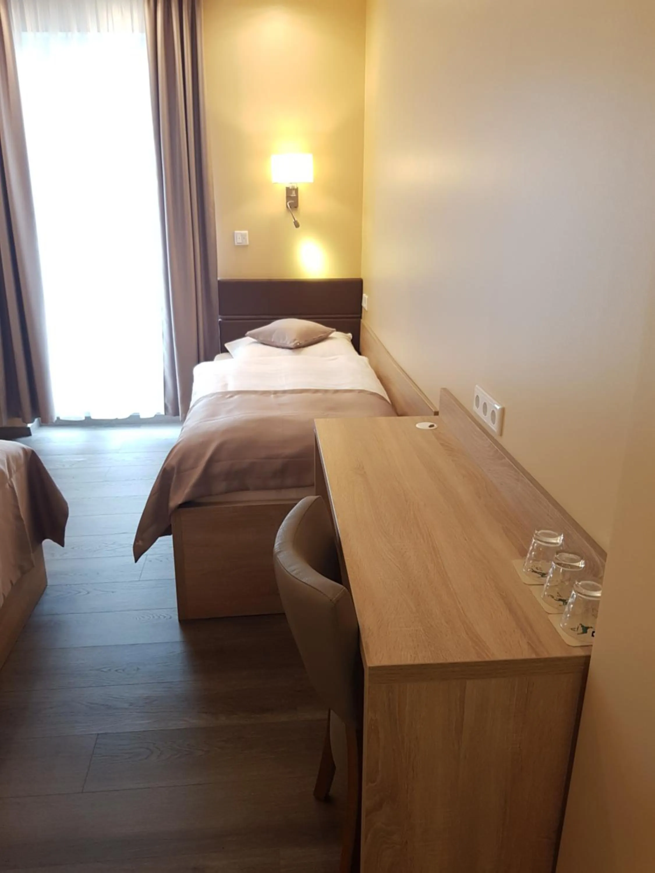 Photo of the whole room, Bed in Hotel Haus Büderich