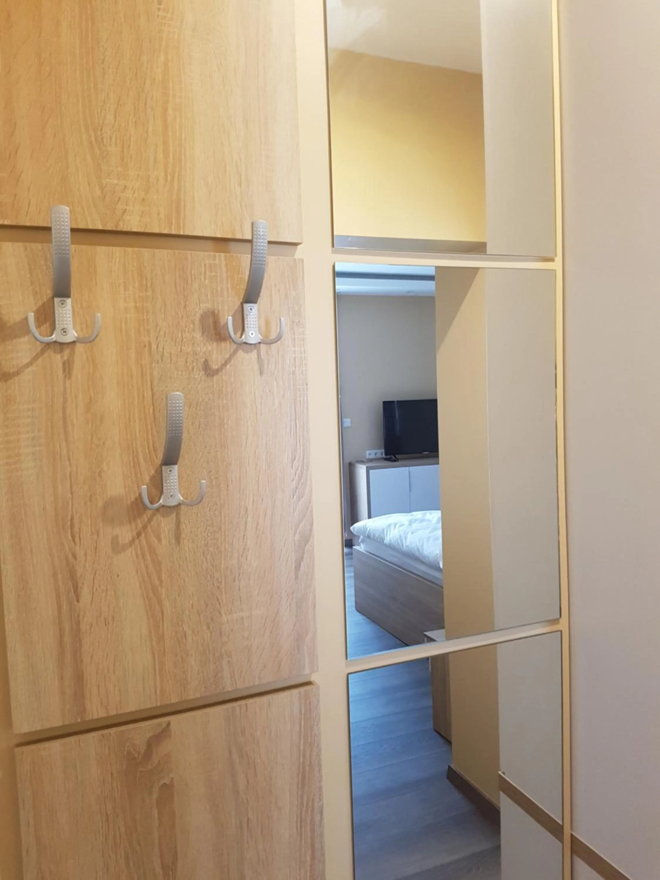 Decorative detail, Bed in Hotel Haus Büderich