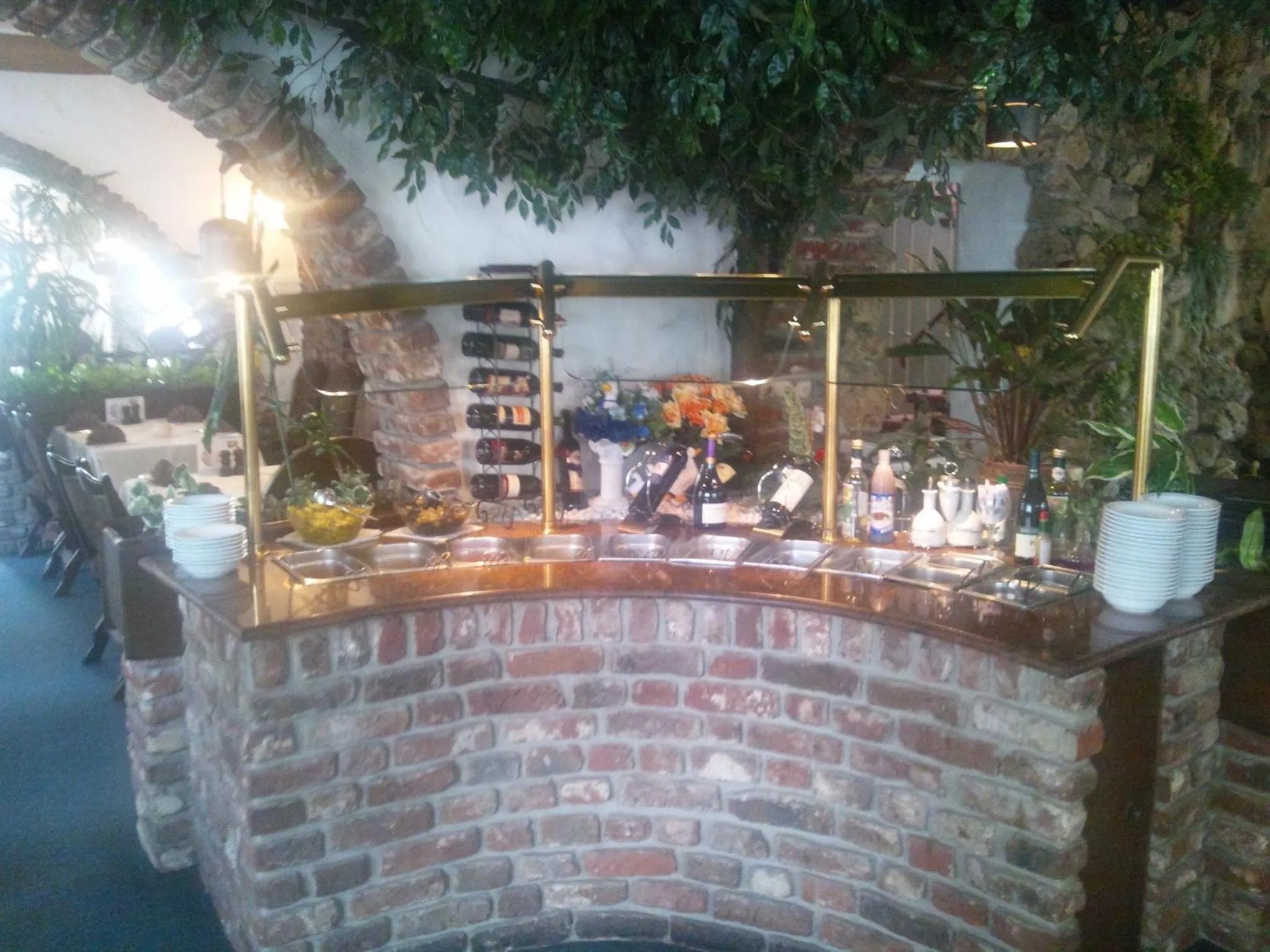 Kitchen or kitchenette in Hotel Haus Büderich