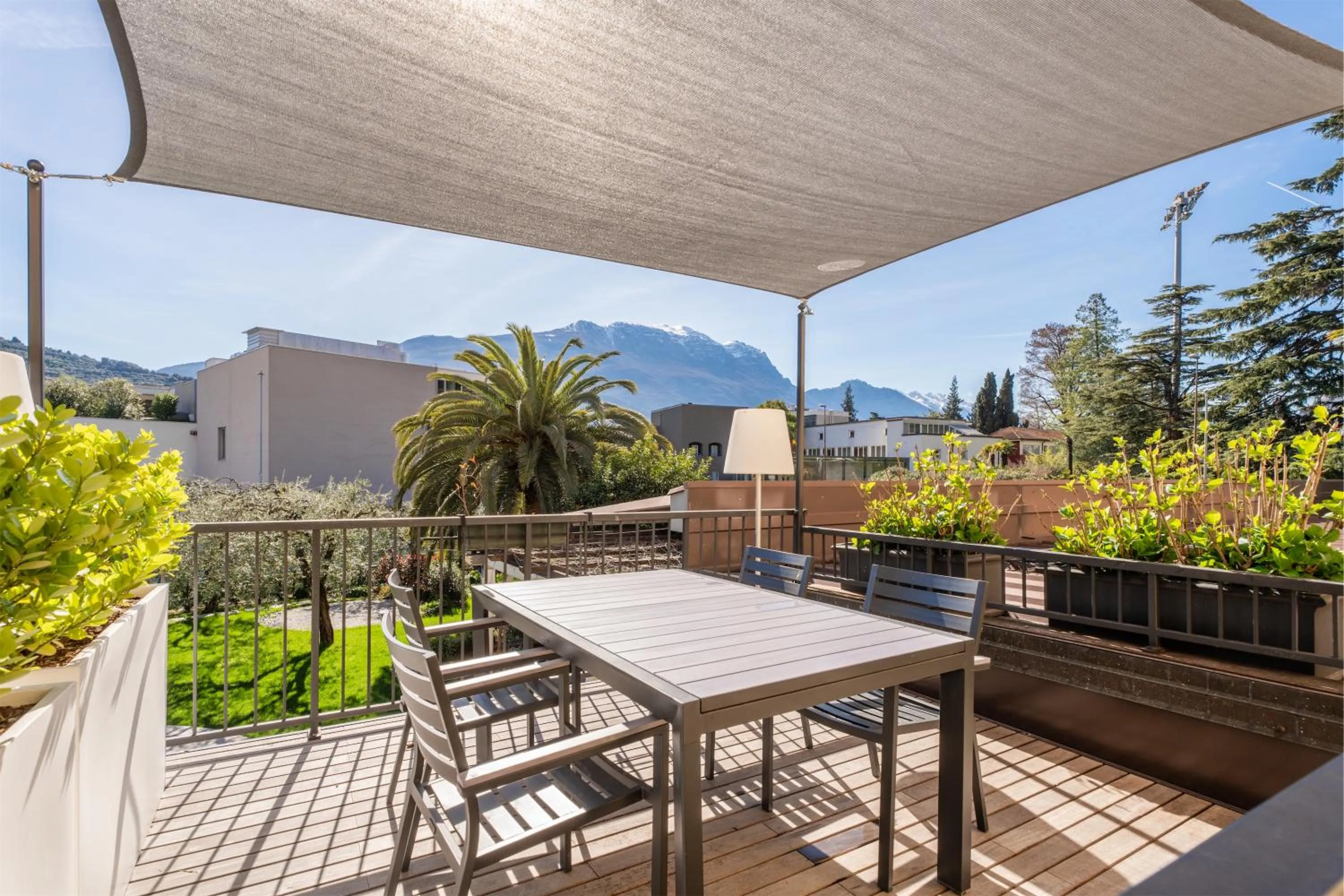 Balcony/Terrace in Residence Villa degli Aranci