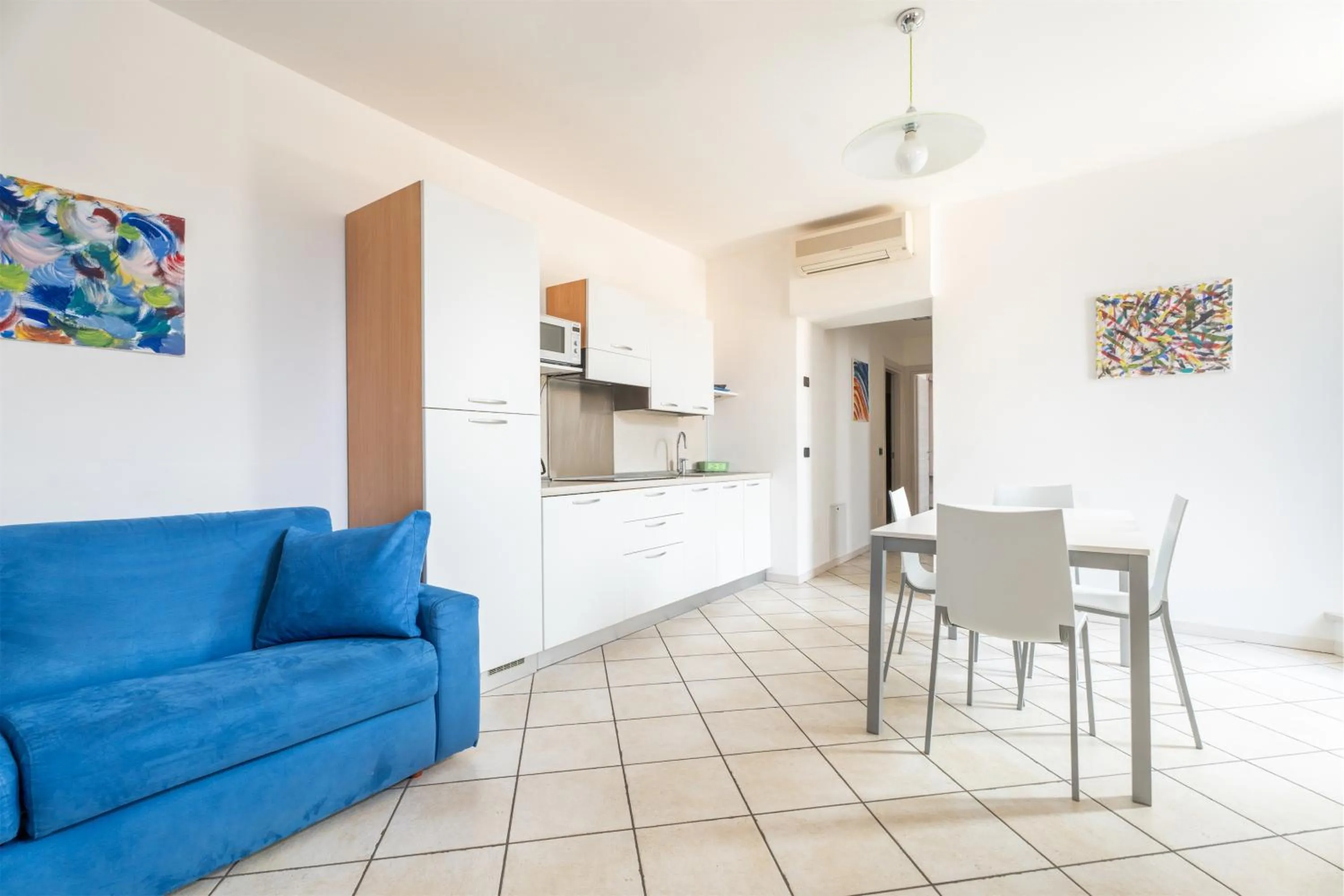 Kitchen or kitchenette in Residence Villa degli Aranci