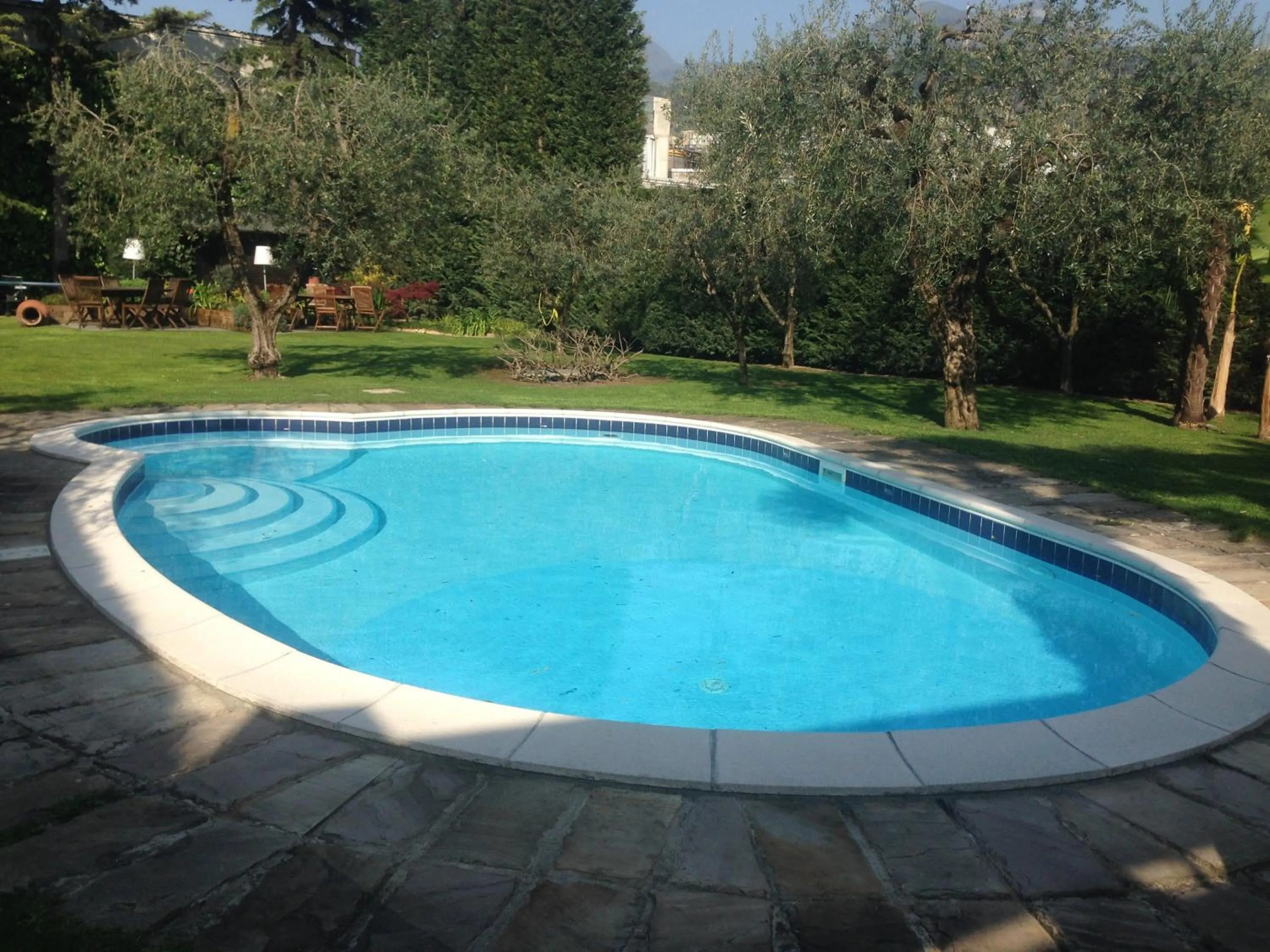 Pool view in Residence Villa degli Aranci