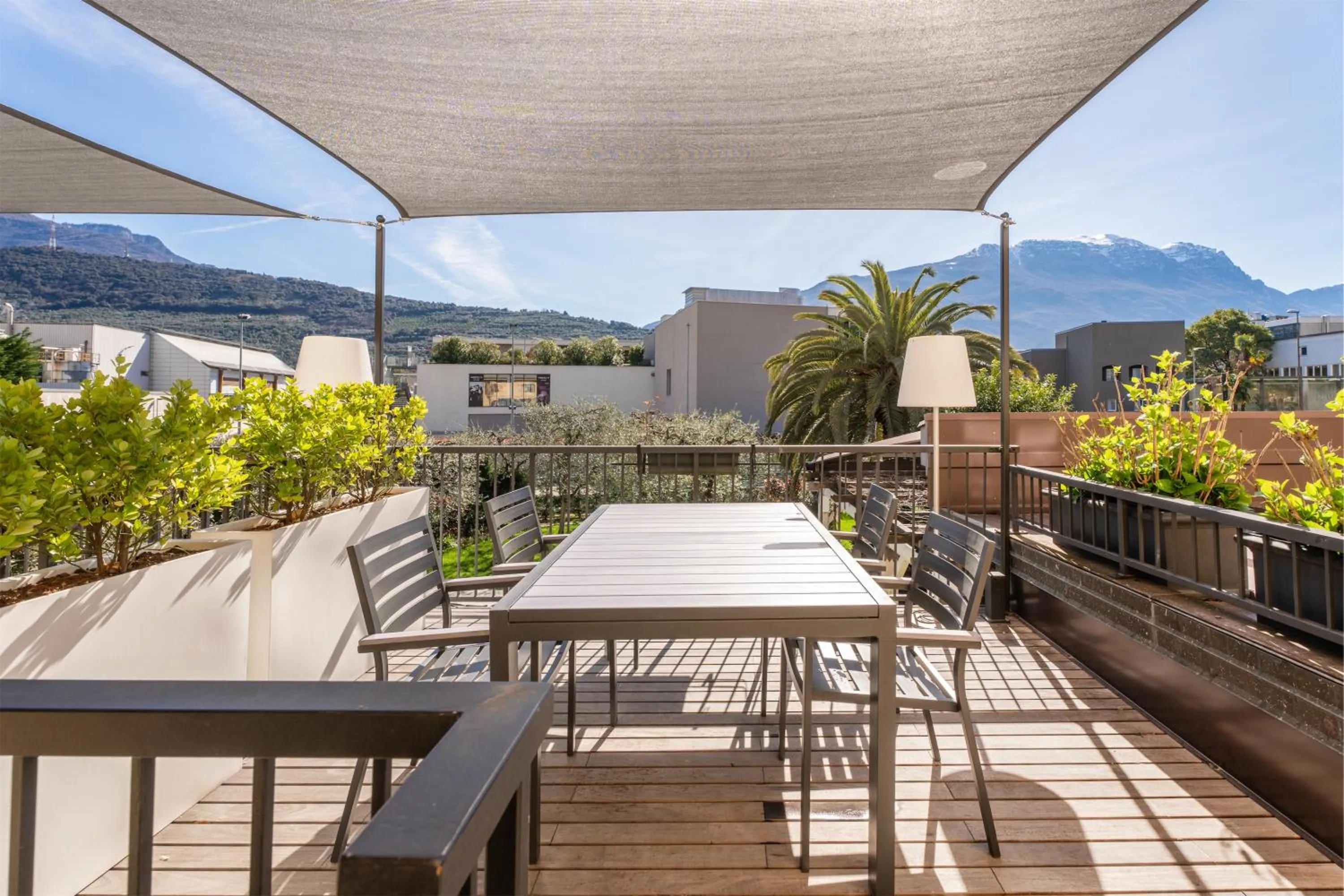Balcony/Terrace in Residence Villa degli Aranci