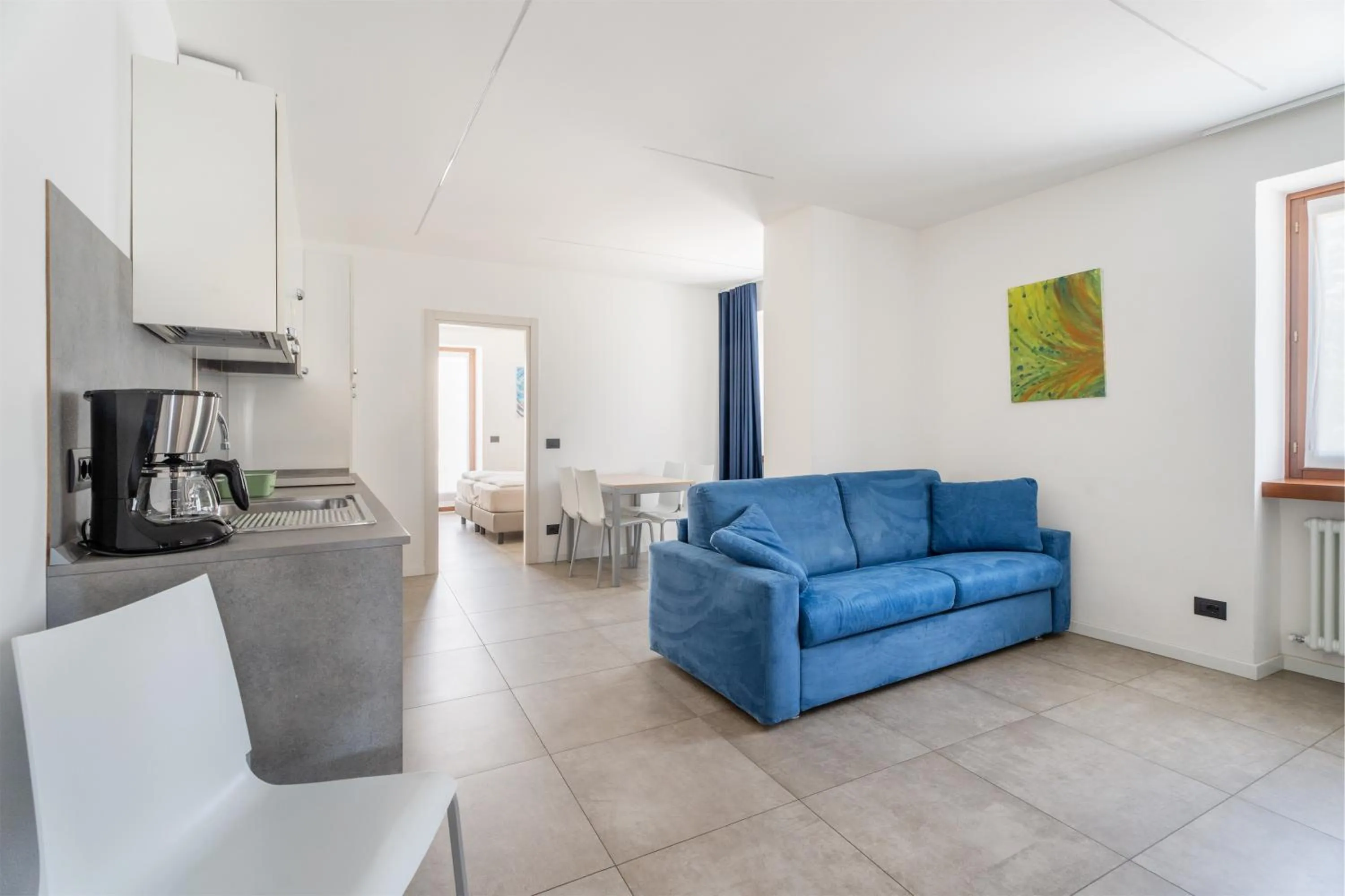 Kitchen or kitchenette in Residence Villa degli Aranci