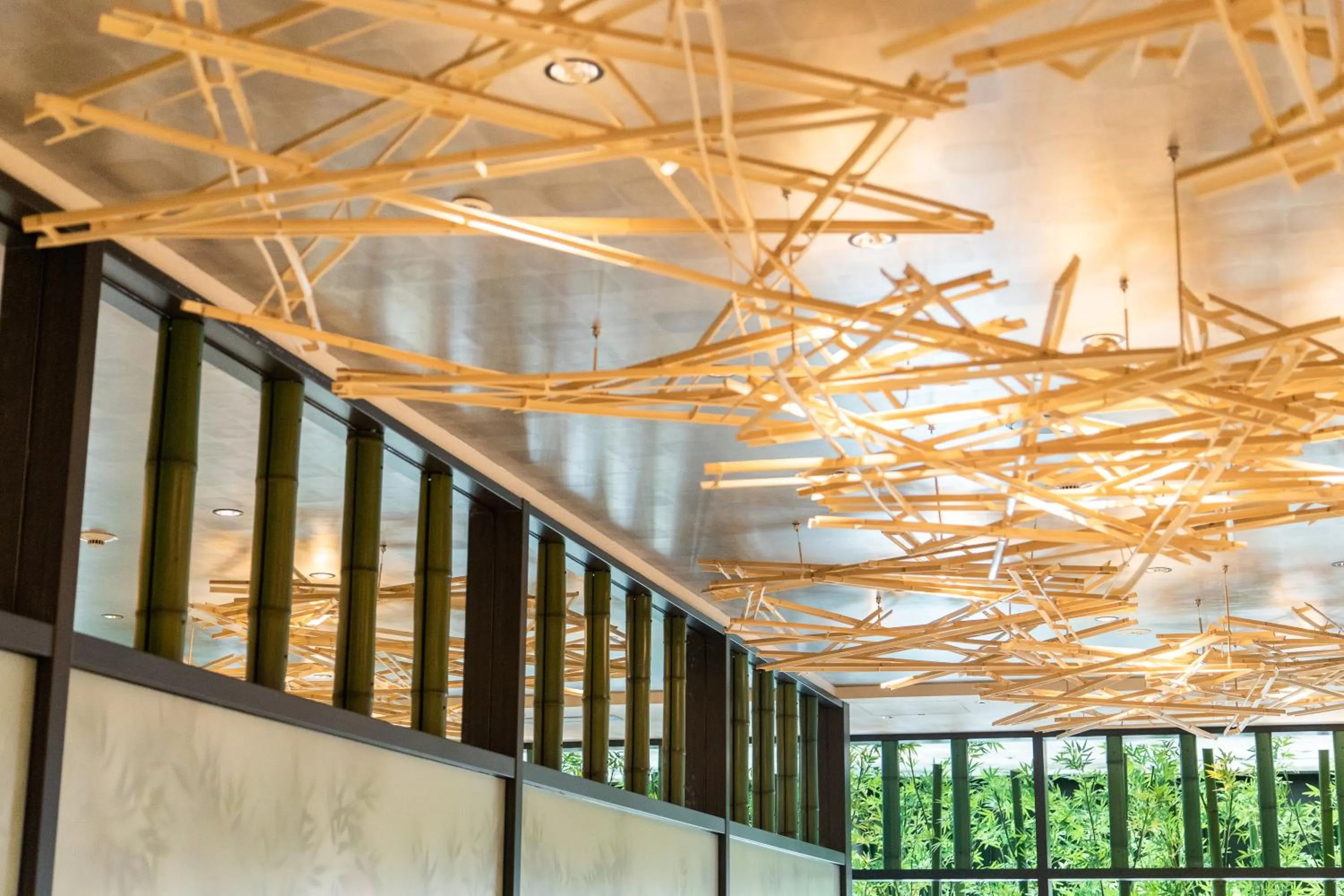 Decorative detail in Daiwa Roynet Hotel Nagoya Fushimi