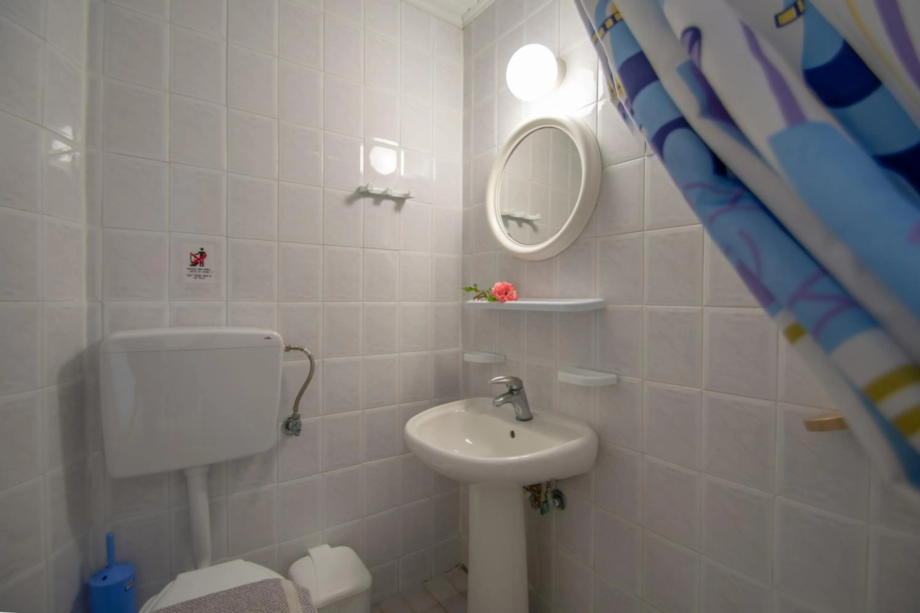 Toilet in Agoulos Beach Hotel