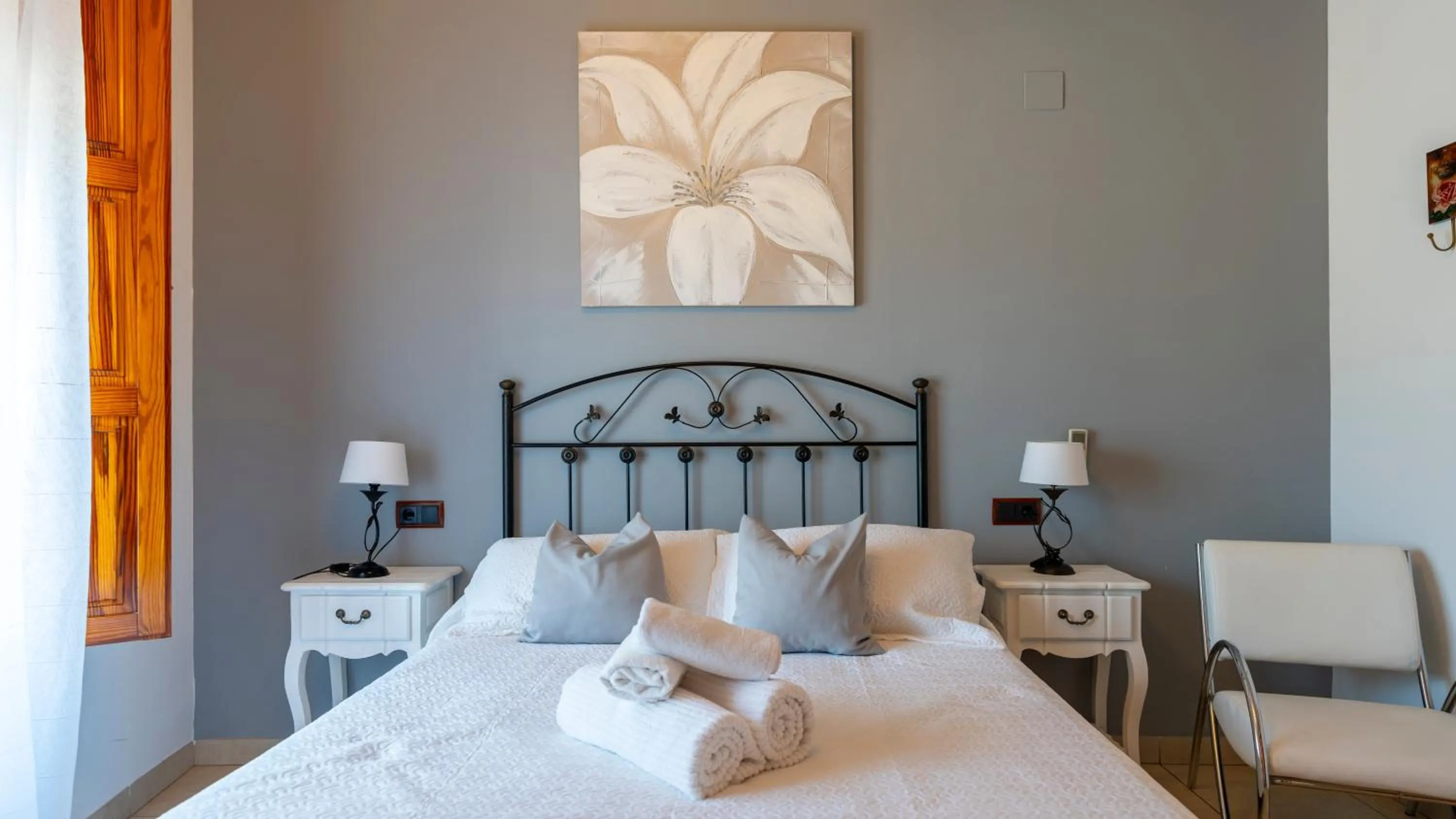 Bed in Hotel El Rullo