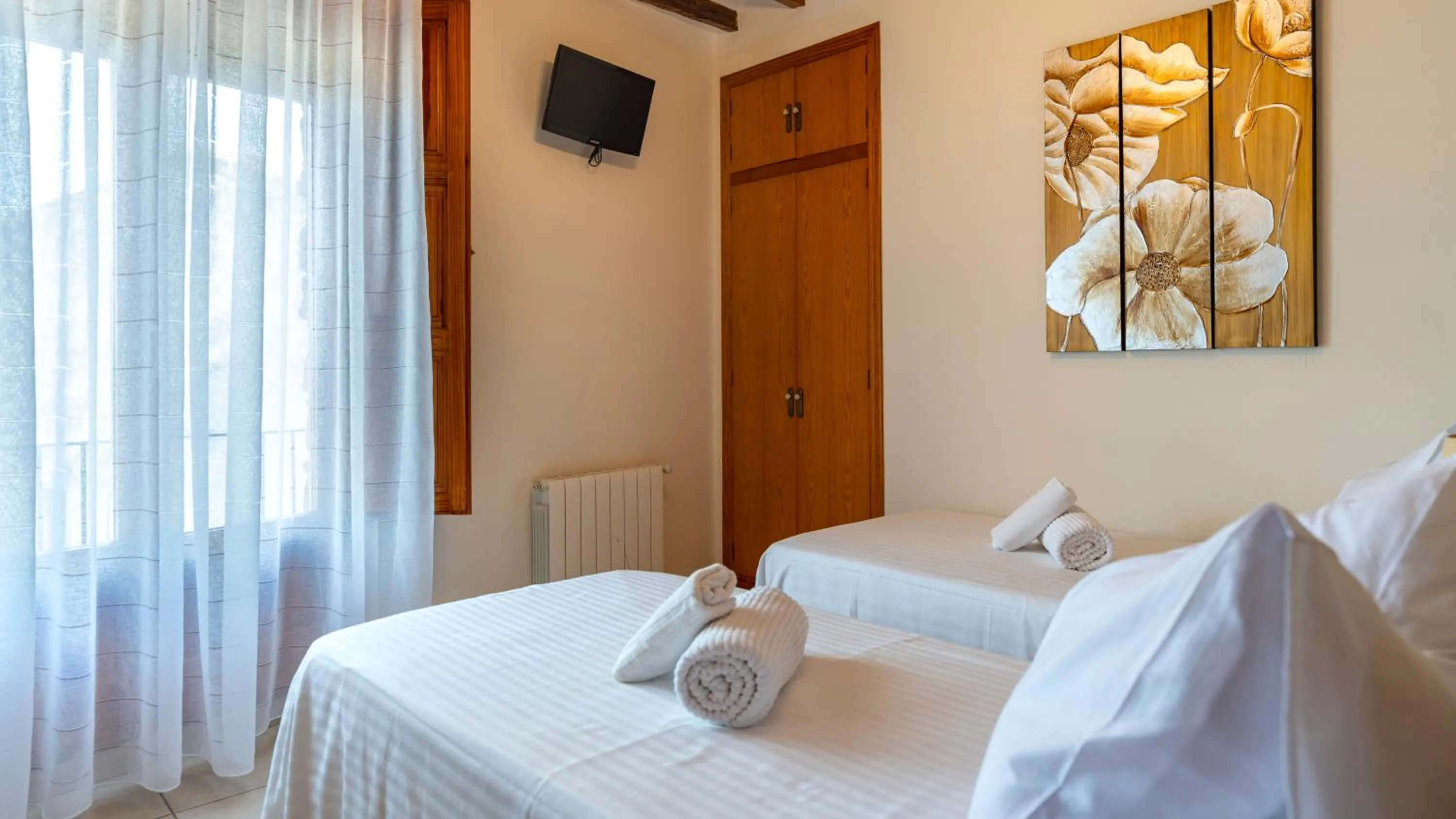 Bed in Hotel El Rullo