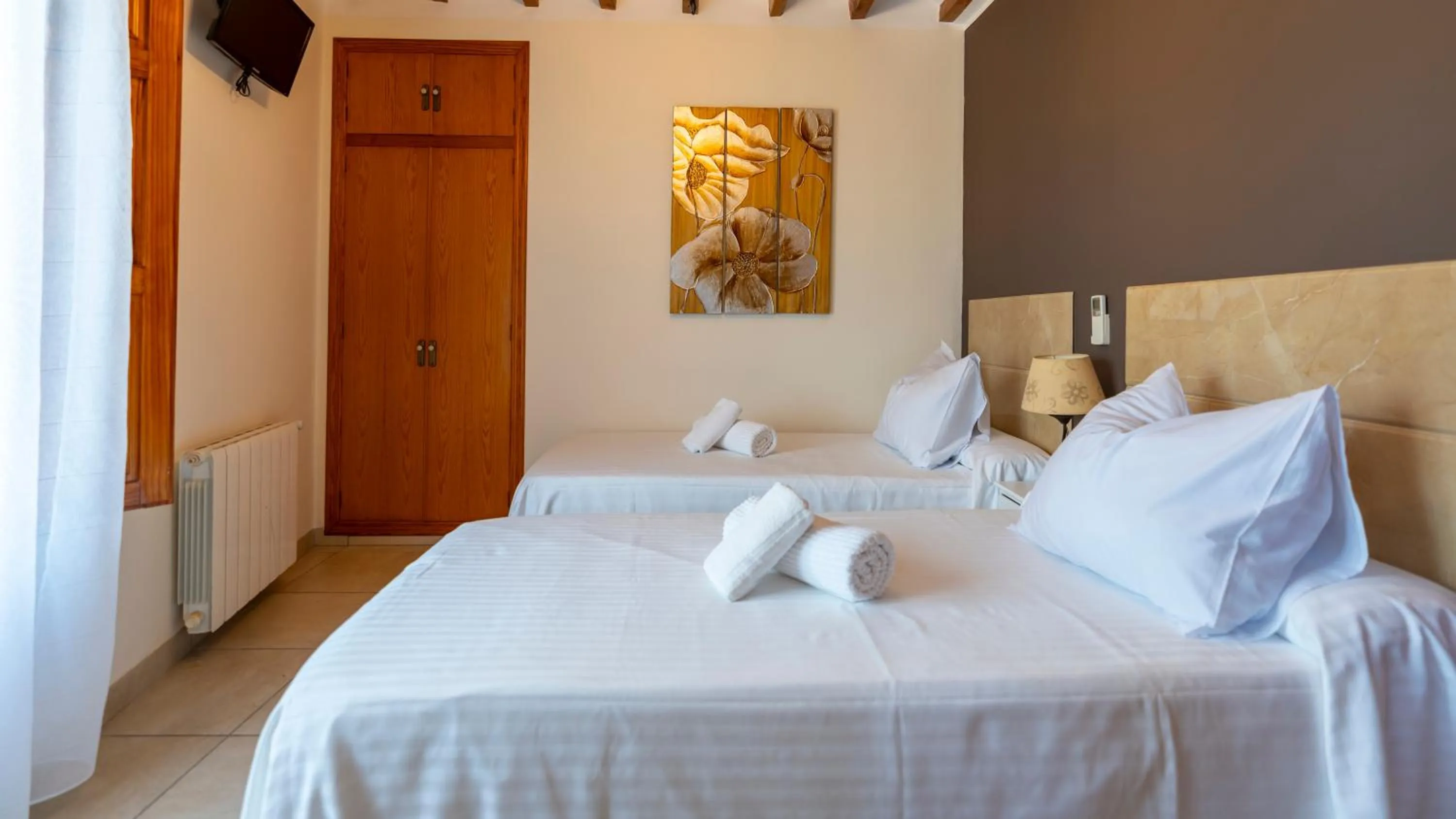 Bed in Hotel El Rullo