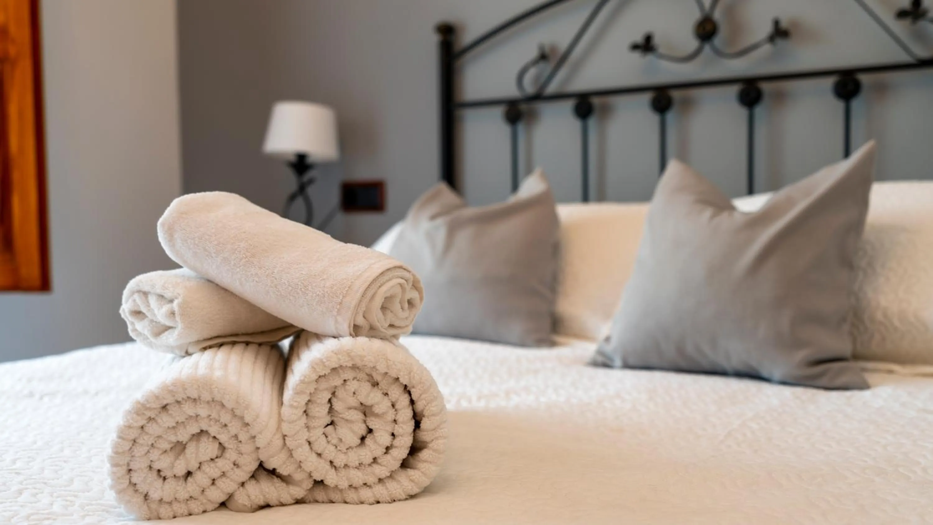 Bed in Hotel El Rullo