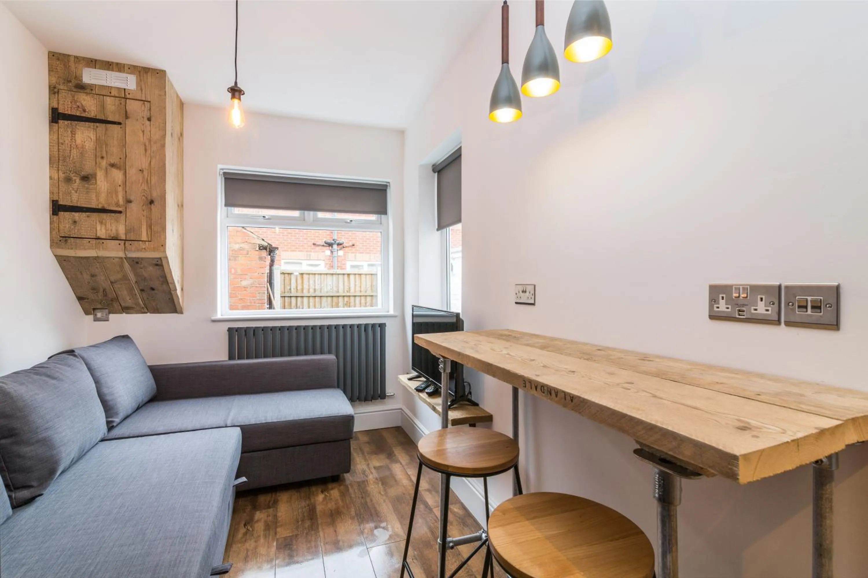 Seating area in Salisbury Street Guesthouse