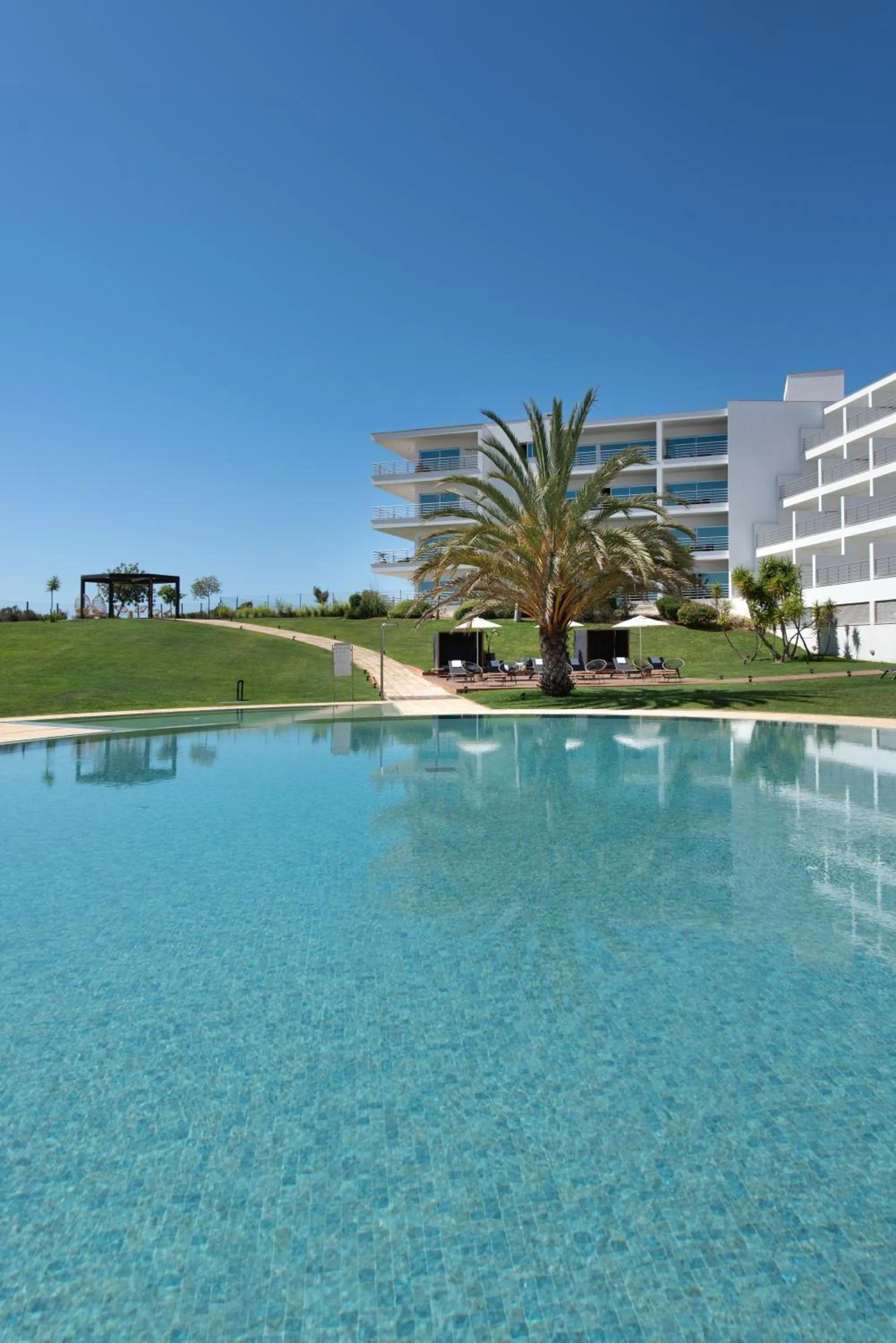 Pool view in Vista Marina Apartamentos Turisticos