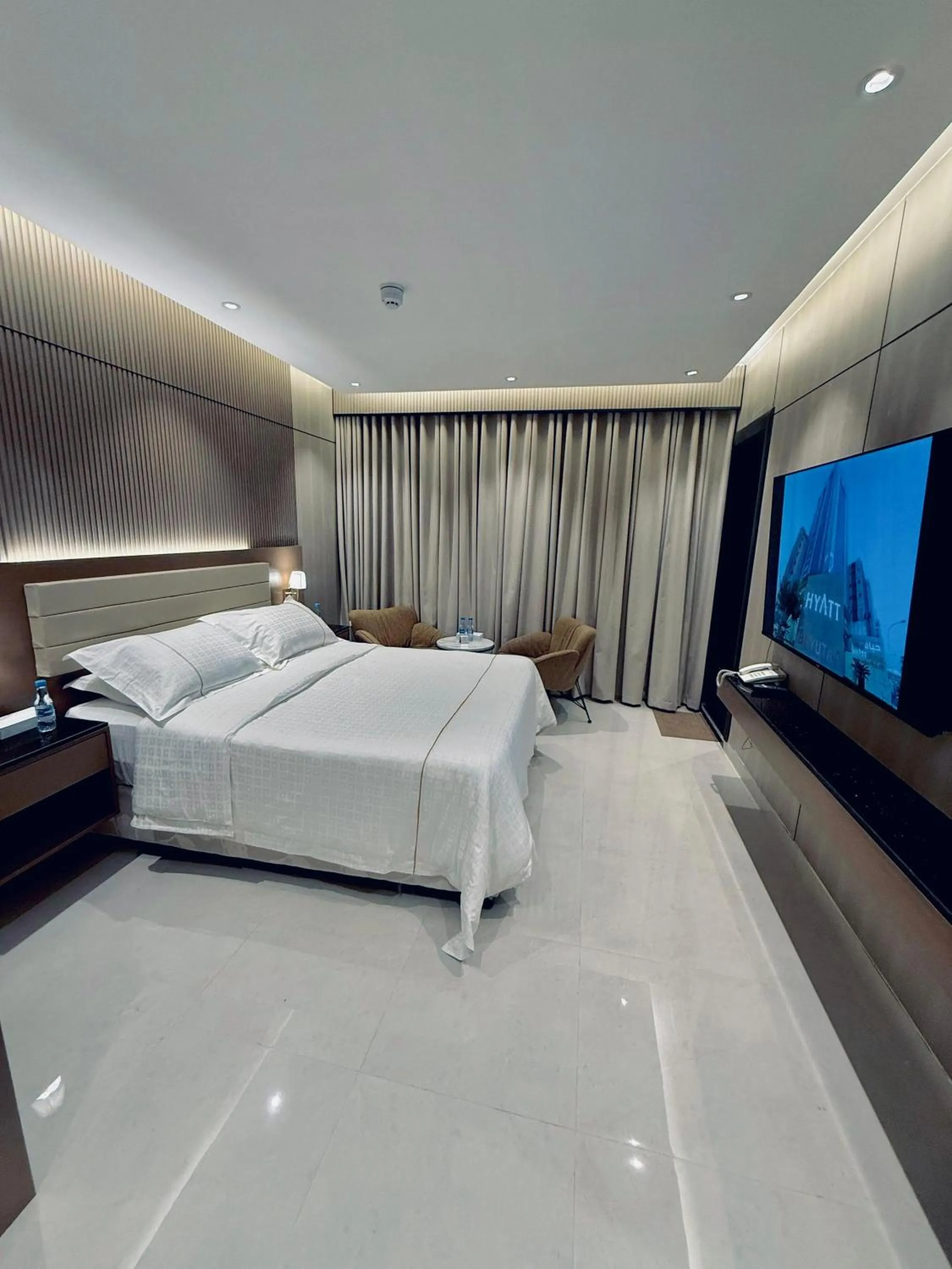 Photo of the whole room, Bed in Hyatt Buyutat Serviced Apartments