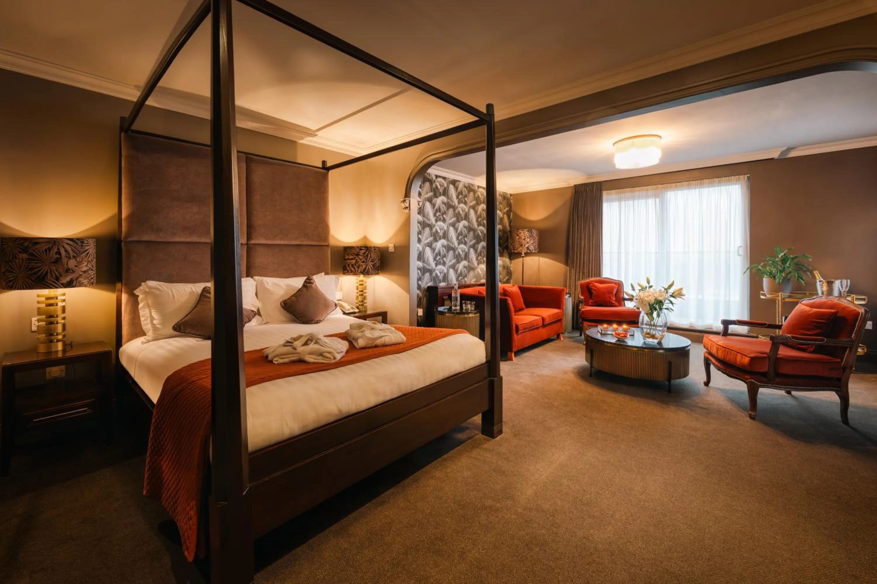 Bed in The Fairview Boutique Hotel