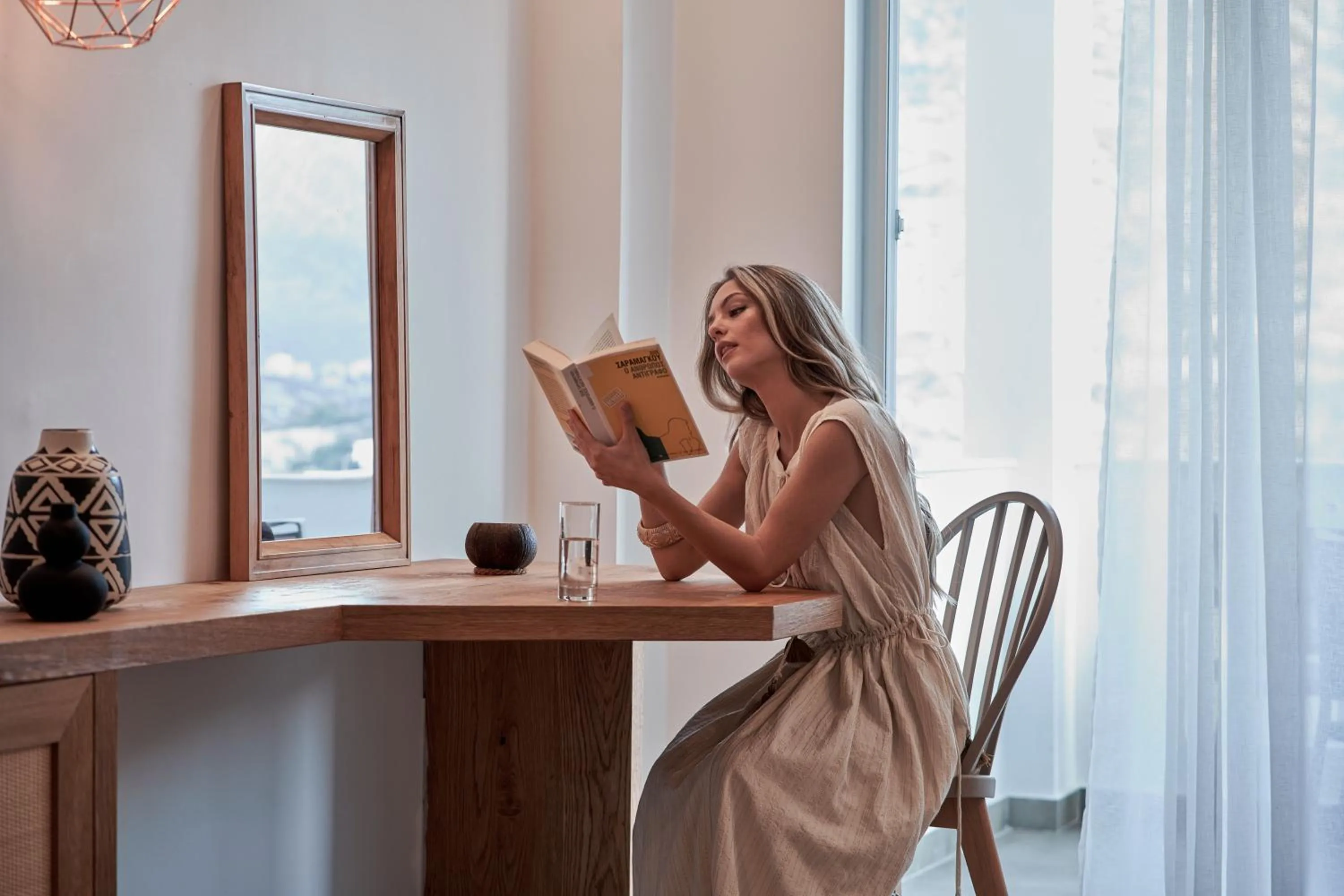 Living room in Troulis Apart-Hotel