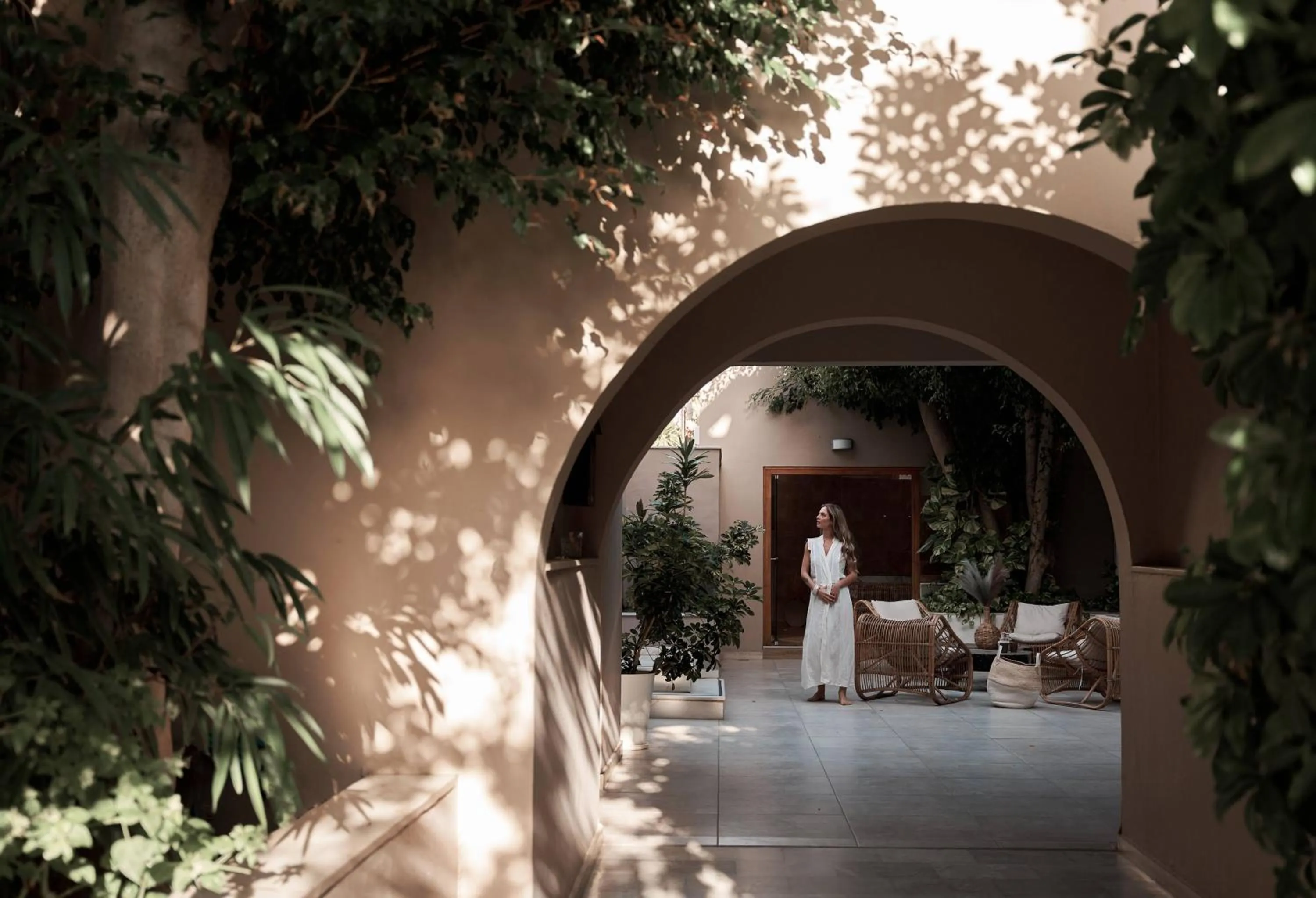 Property building in Troulis Apart-Hotel