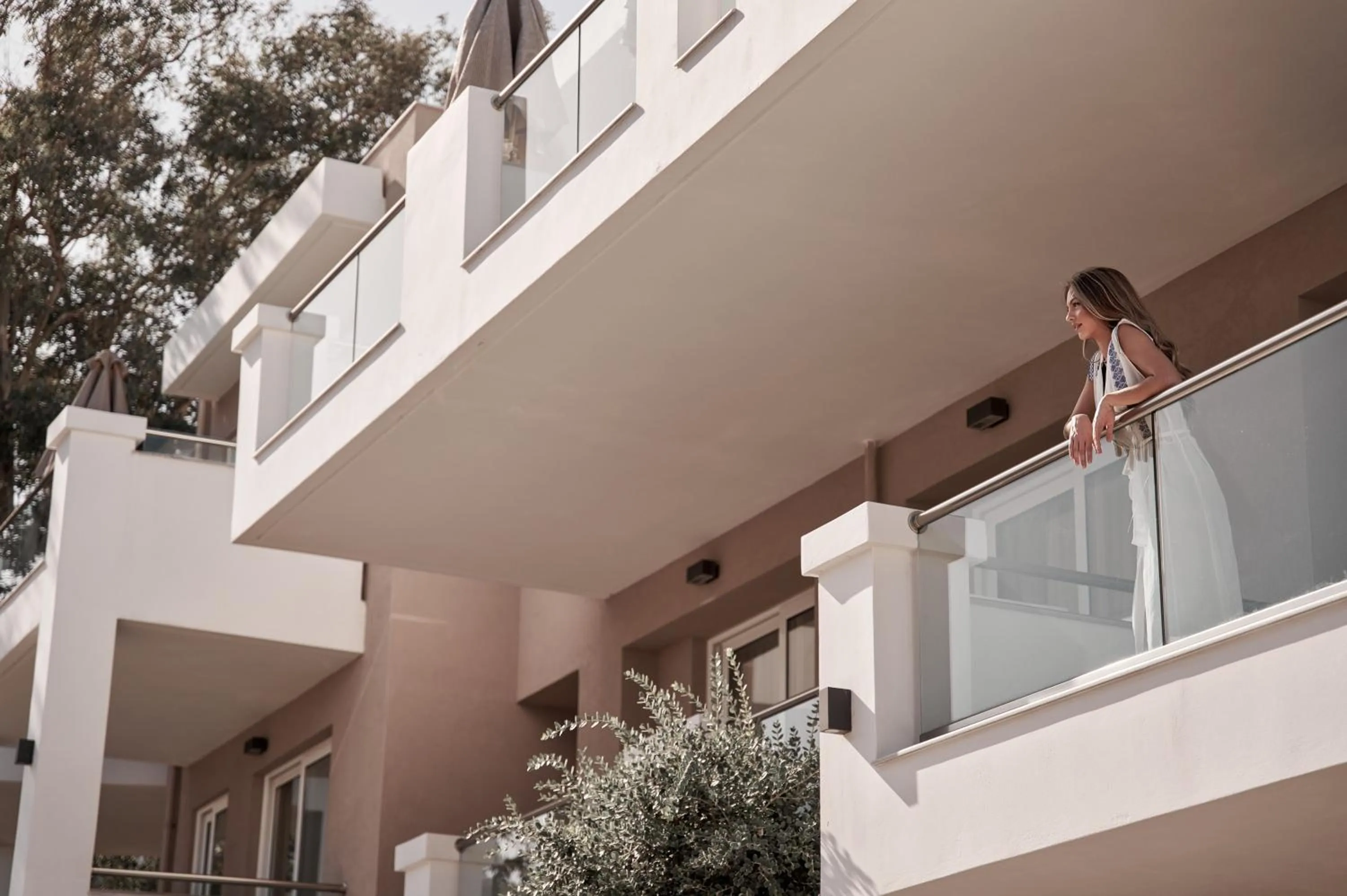 Property building in Troulis Apart-Hotel