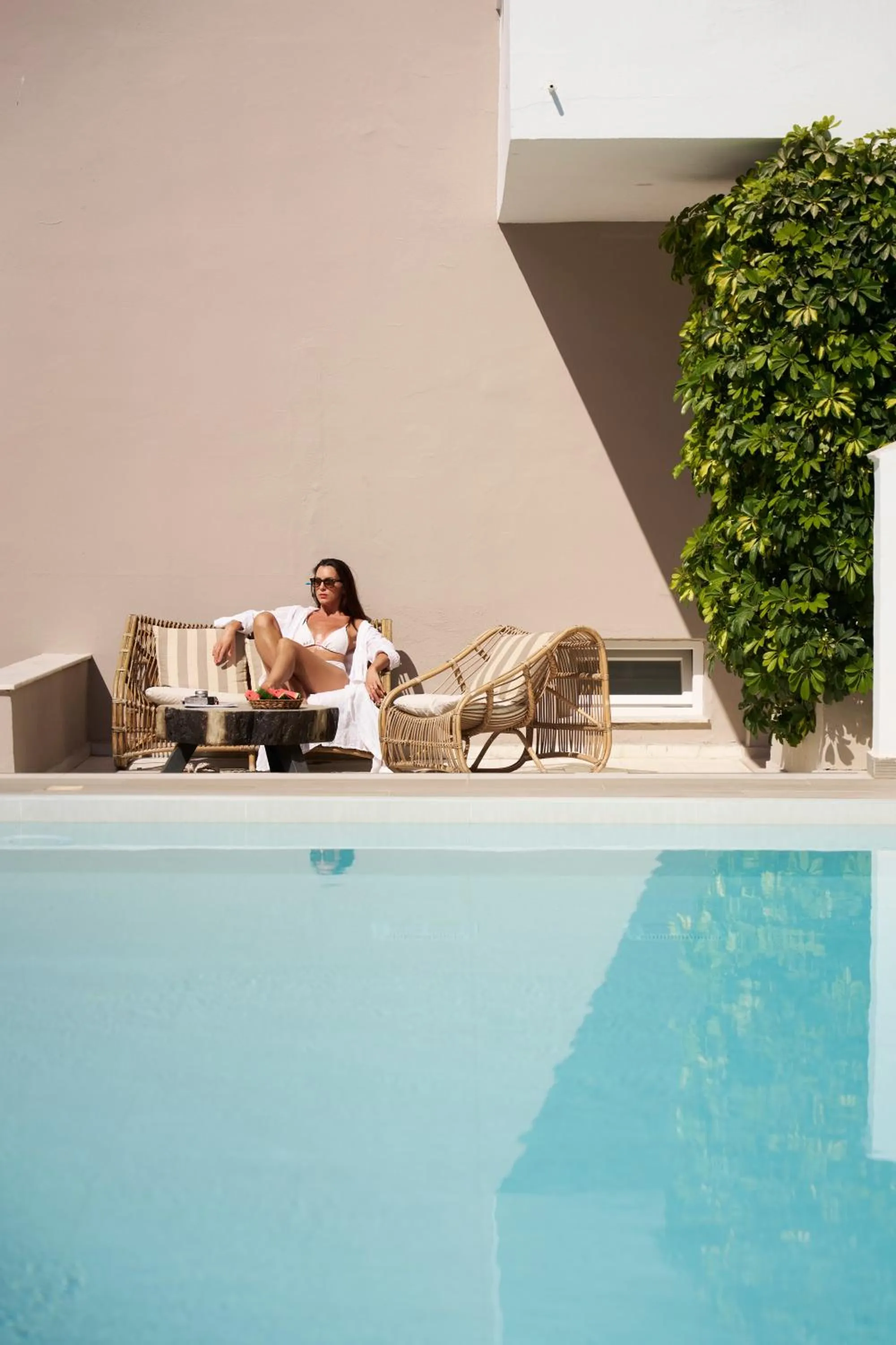 Property building in Troulis Apart-Hotel