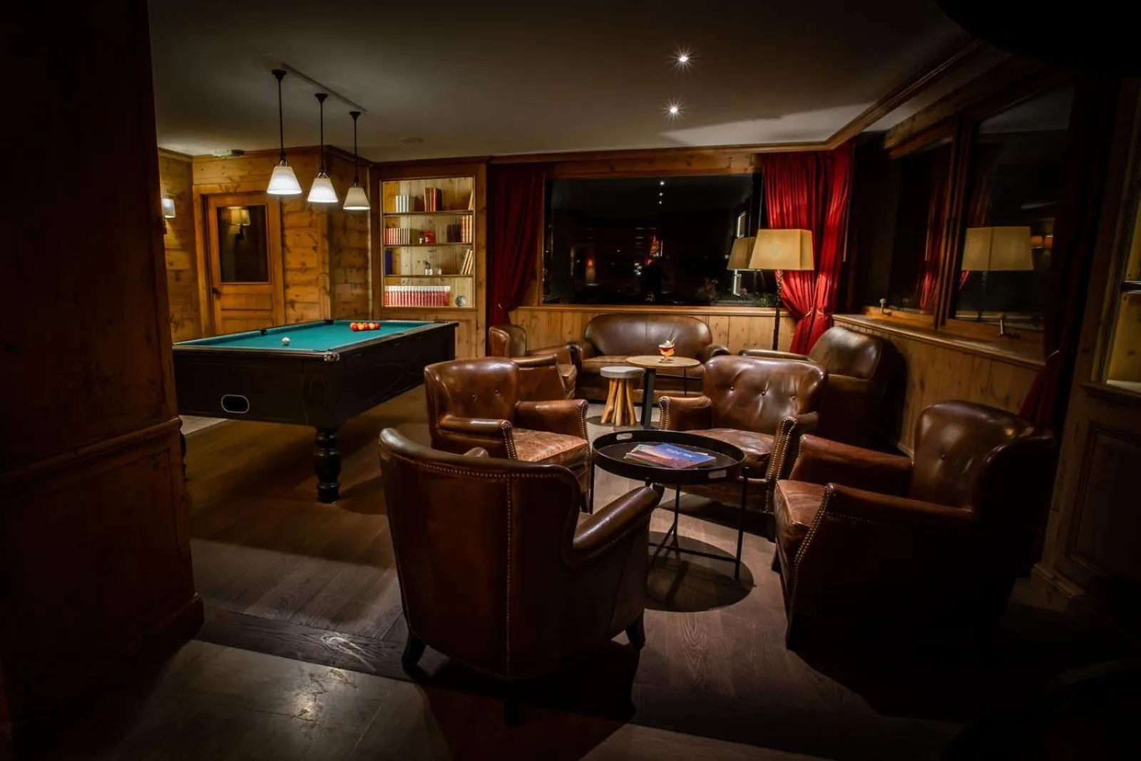 Living room in Hôtel Champs Fleuris Morzine