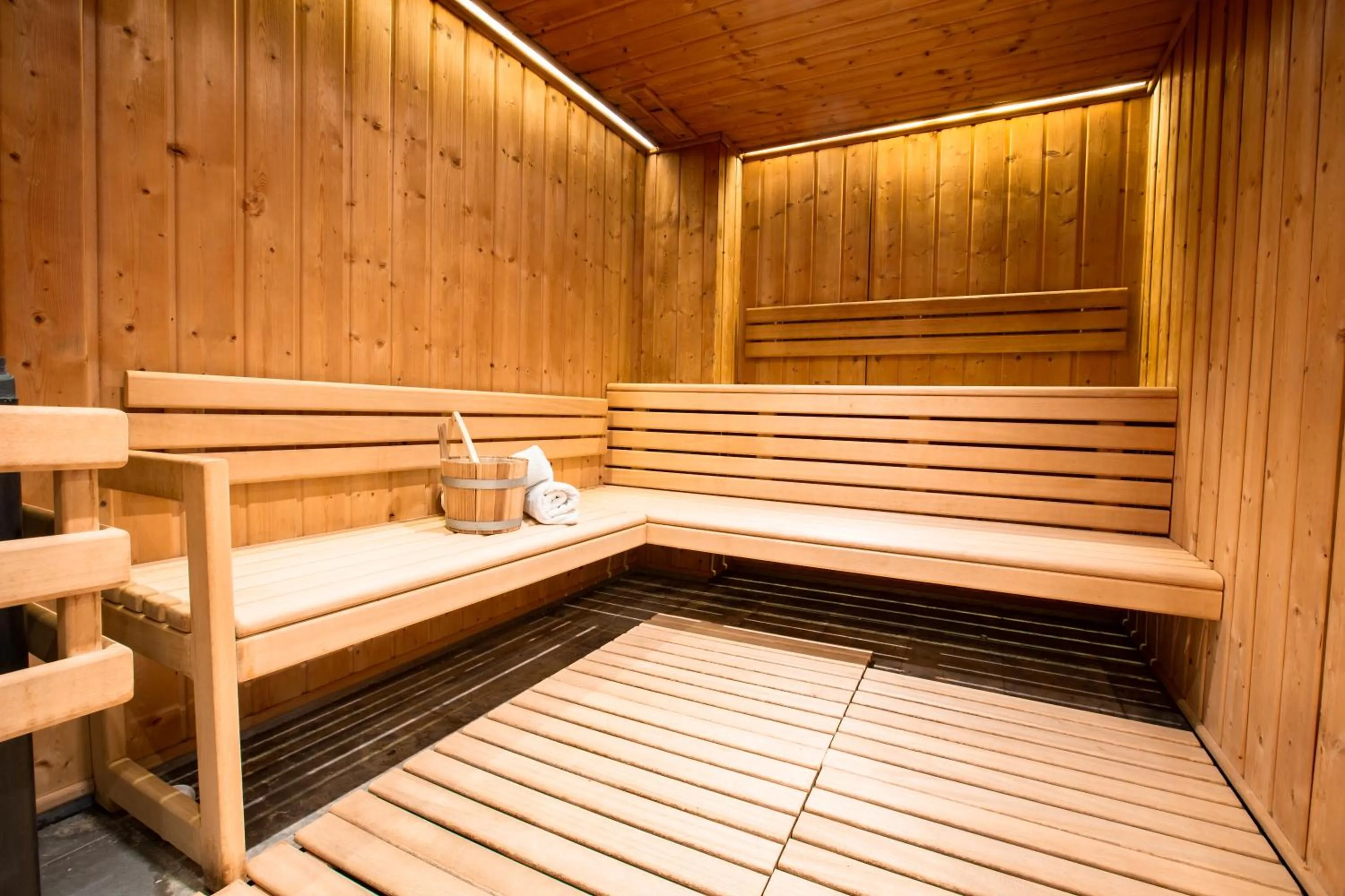 Sauna in Hôtel Champs Fleuris Morzine