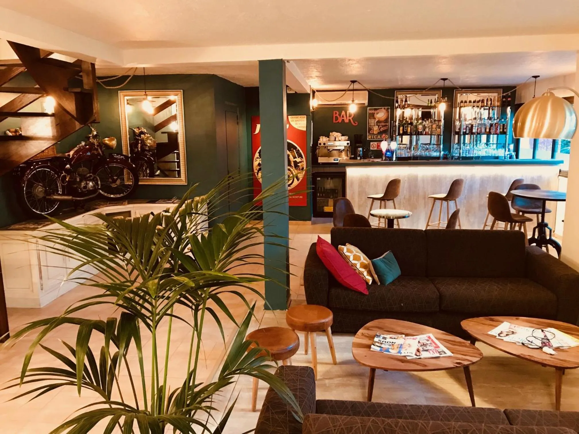 Living room in Les Pins Blancs en Provence